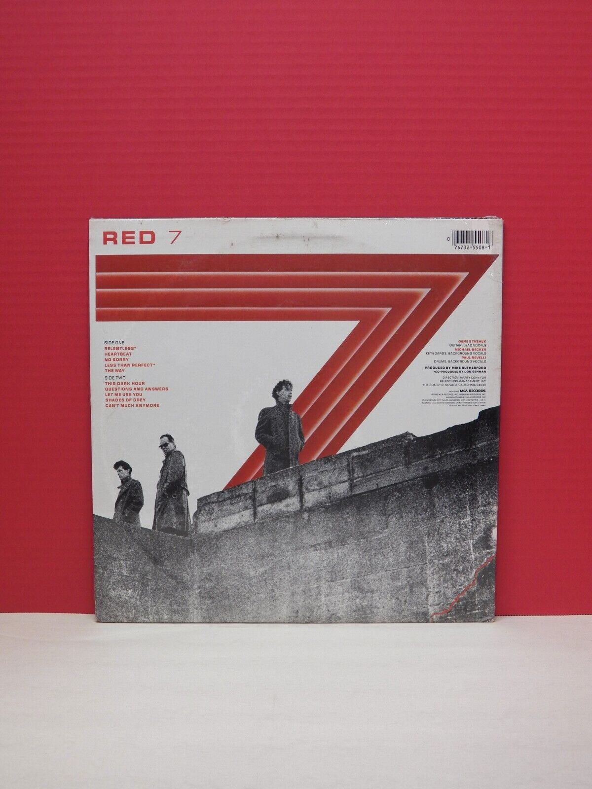 Sealed 12" LP Red 7 Red 7 1985 MCA Records MCA-5508 Sealed 12" LP Red 7 Red 7 1985 MCA Records MCA-5508