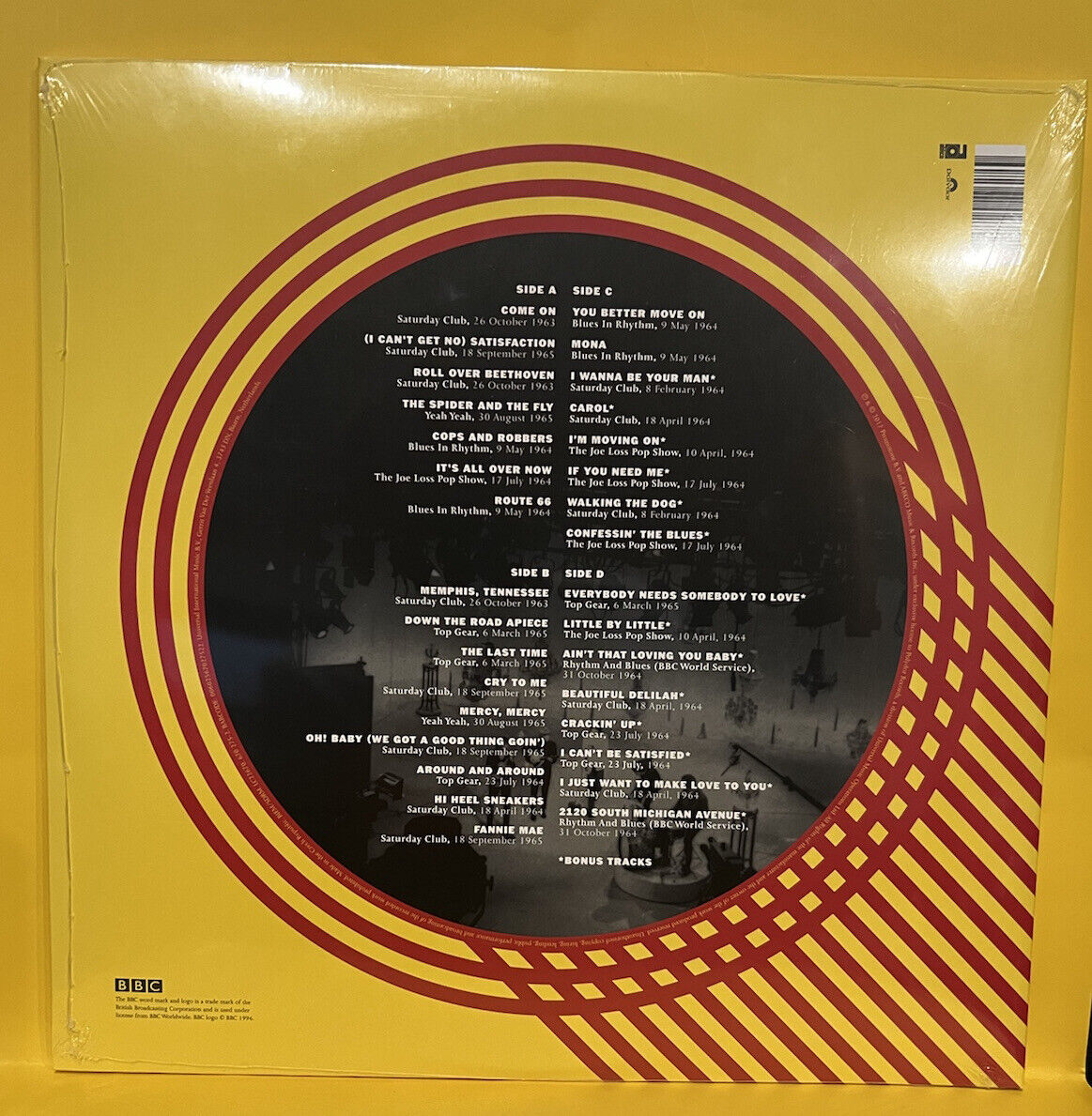 Sealed Vinyl Record The Rolling Stone On Air BBC Recording 2017 Sealed Vinyl Record The Rolling Stone On Air BBC Recording 2017