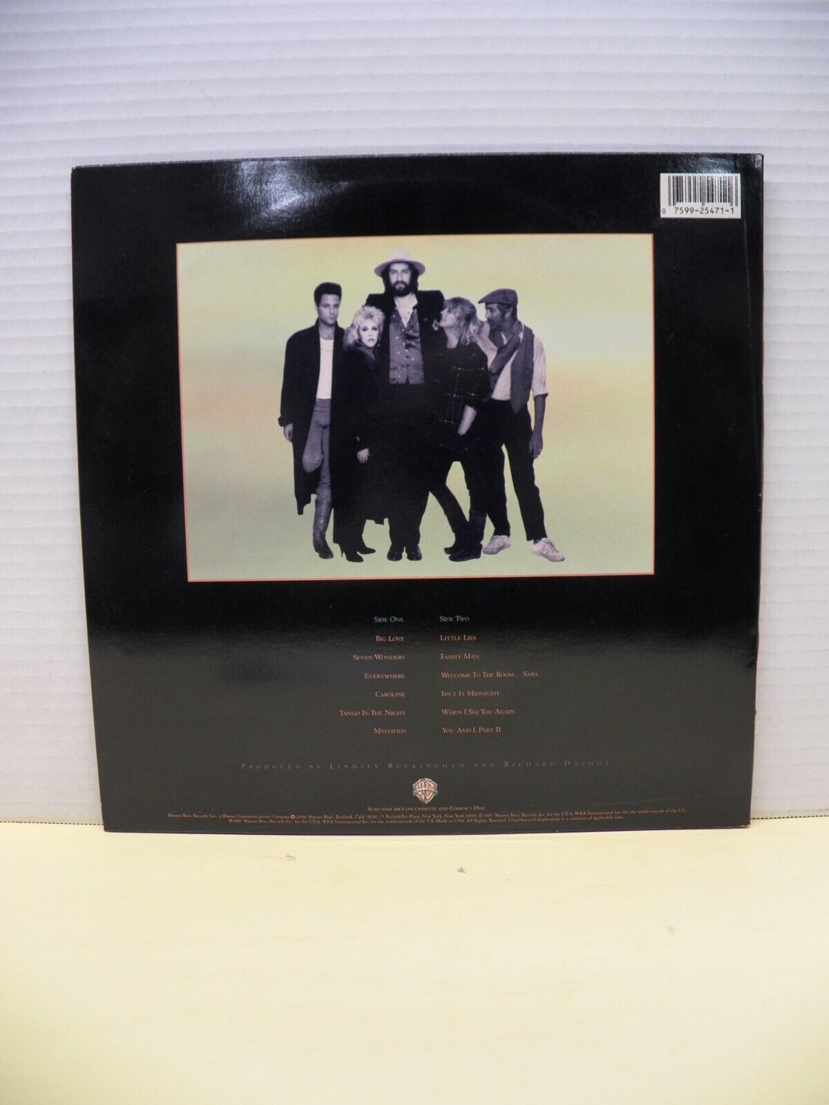 12" LP EX Fleetwood Mac Tango In The Night 1987 Warner Bros. 9 25471-1 12" LP EX Fleetwood Mac Tango In The Night 1987 Warner Bros. 9 25471-1
