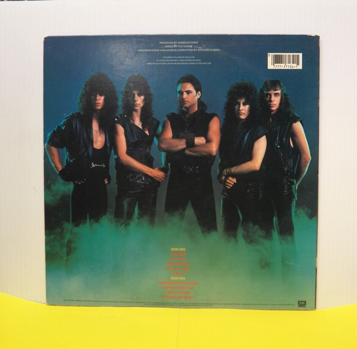 12" LP NM Queensryche The Warning 1984 EMI America Ltd Ed Promo MIC 61443 12" LP NM Queensryche The Warning 1984 EMI America Ltd Ed Promo MIC 61443