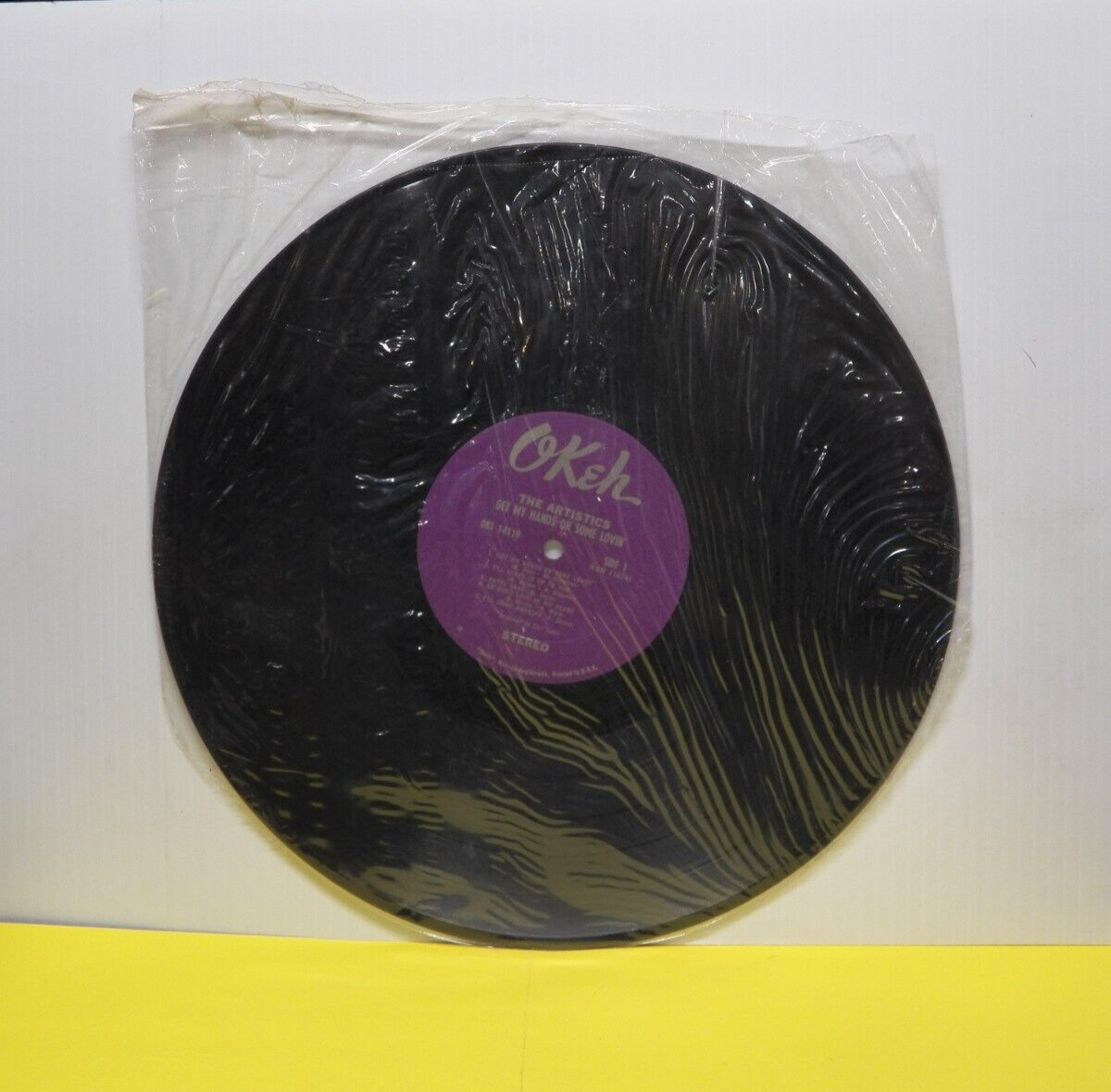 12" LP VG++ The Artistics Get My Hands On Some Lovin' 1967 OKeh Stereo 12" LP VG++ The Artistics Get My Hands On Some Lovin' 1967 OKeh Stereo