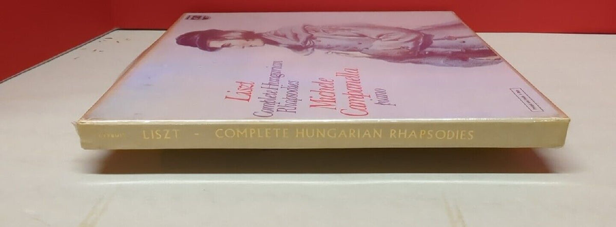 12" 4xLP Box Liszt/Campanella Complete Hungarian Rhapsodies 1974 Philips Import 12" 4xLP Box Liszt/Campanella Complete Hungarian Rhapsodies 1974 Philips Import