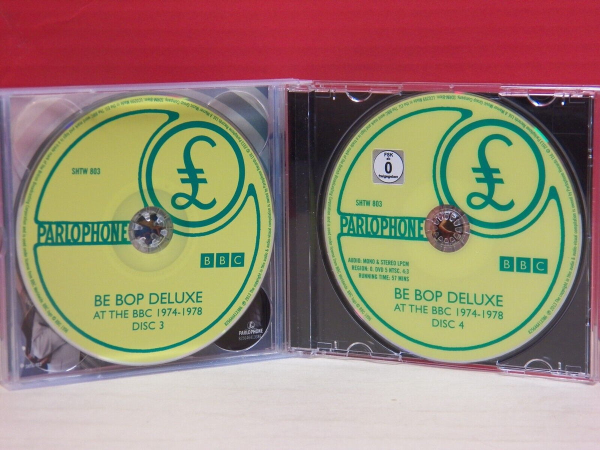 3xCD/1xDVD Be Bop Deluxe At The BBC 1974-1978 2013 Parlophone EU Import SHTW 803 3xCD/1xDVD Be Bop Deluxe At The BBC 1974-1978 2013 Parlophone EU Import SHTW 803