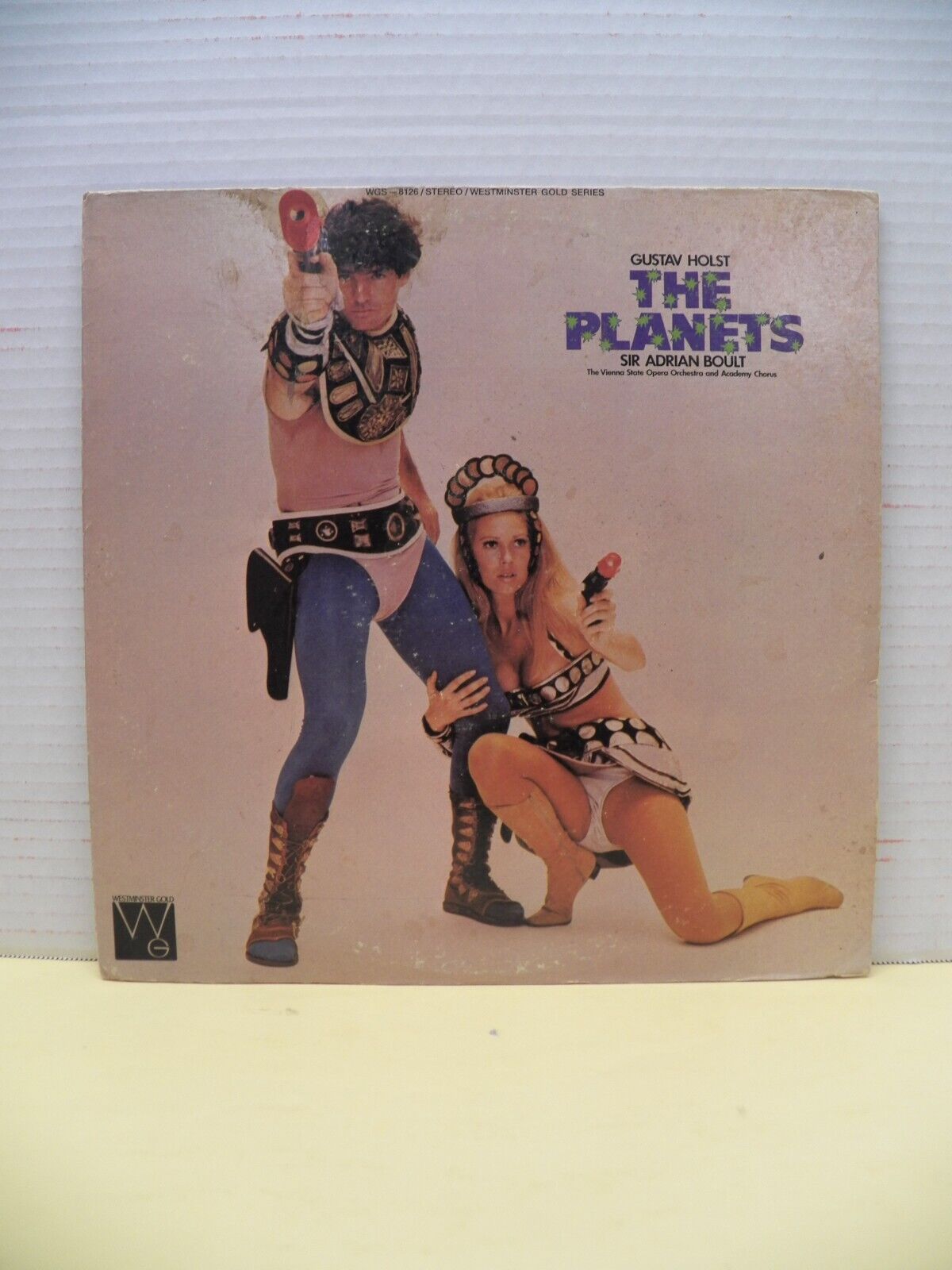 12" LP VG+ Sir Adrian Boult Gustav Holst The Planets 1970 Westminster Gold 12" LP VG+ Sir Adrian Boult Gustav Holst The Planets 1970 Westminster Gold