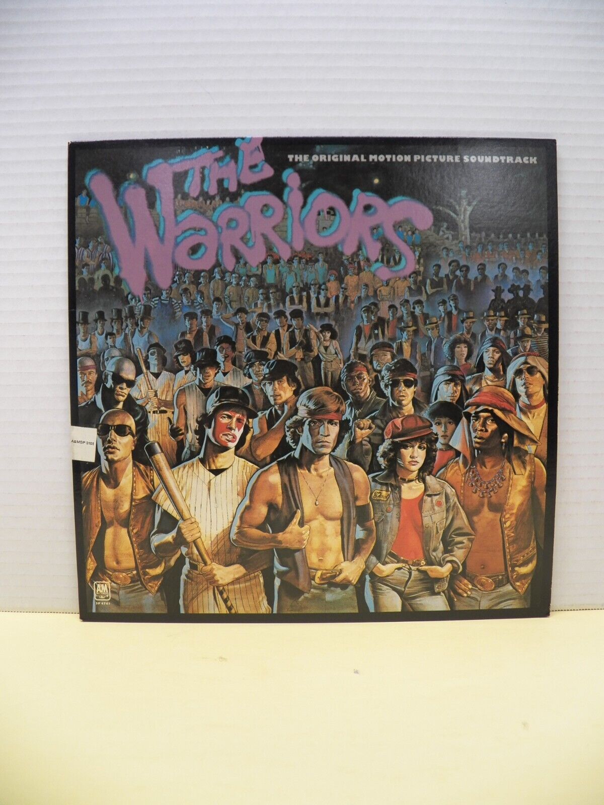 12" LP EX The Warriors (Original Motion Picture Soundtrack) 1981 A&M Reissue 12" LP EX The Warriors (Original Motion Picture Soundtrack) 1981 A&M Reissue