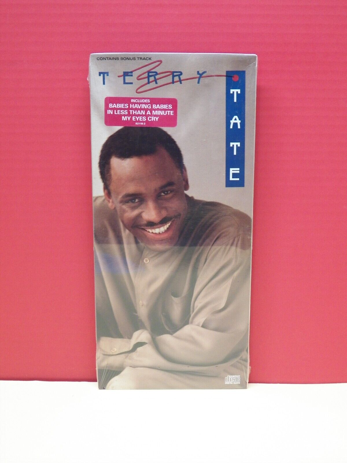Sealed CD Longbox Terry Tate Terry Tate 1990 Atlantic 7 82118-2 Sealed CD Longbox Terry Tate Terry Tate 1990 Atlantic 7 82118-2
