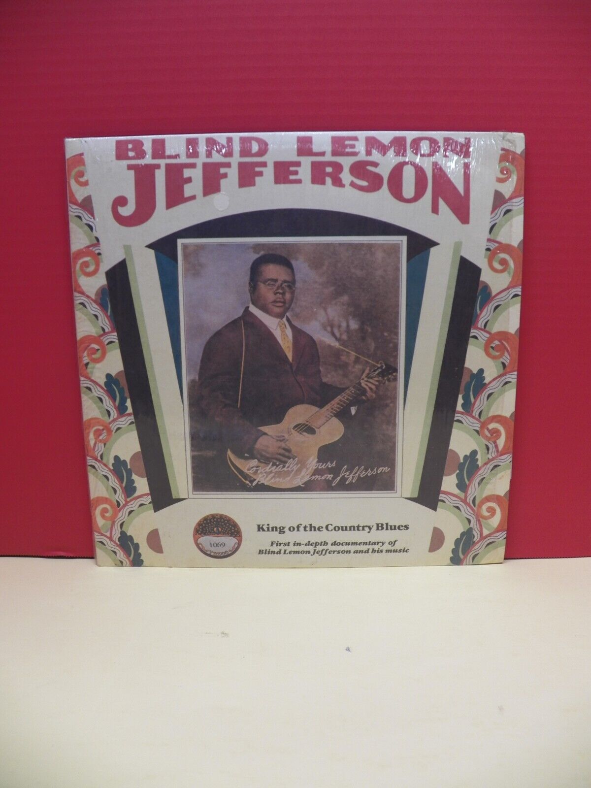 12" 2xLP NM- Blind Lemon Jefferson King Of The Country Blues 1984 In Shrink Wrap 12" 2xLP NM- Blind Lemon Jefferson King Of The Country Blues 1984 In Shrink Wrap
