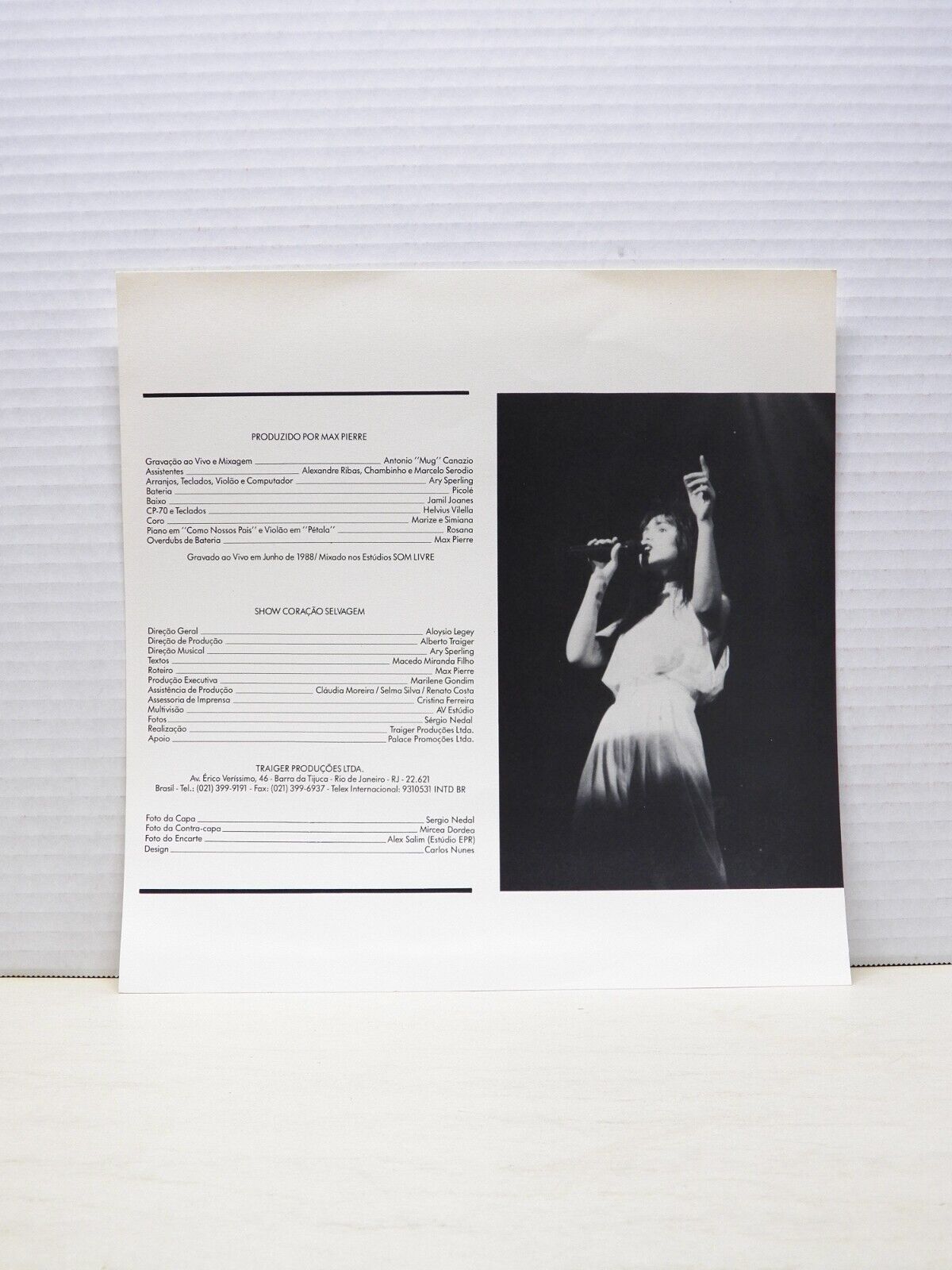12" LP M- Rosana Rosana Ao Vivo 1988 Epic Reissue Brazil Import 231.188 12" LP M- Rosana Rosana Ao Vivo 1988 Epic Reissue Brazil Import 231.188