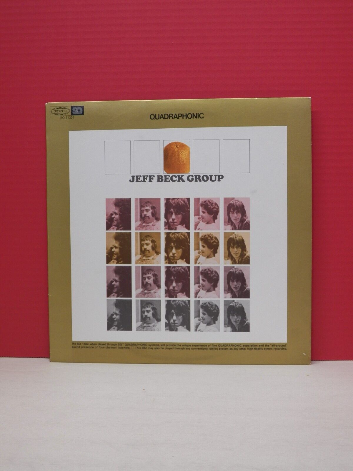 12" LP VG++/EX Jeff Beck Group Jeff Beck Group 1972 Epic Quadraphonic EQ 31331 12" LP VG++/EX Jeff Beck Group Jeff Beck Group 1972 Epic Quadraphonic EQ 31331