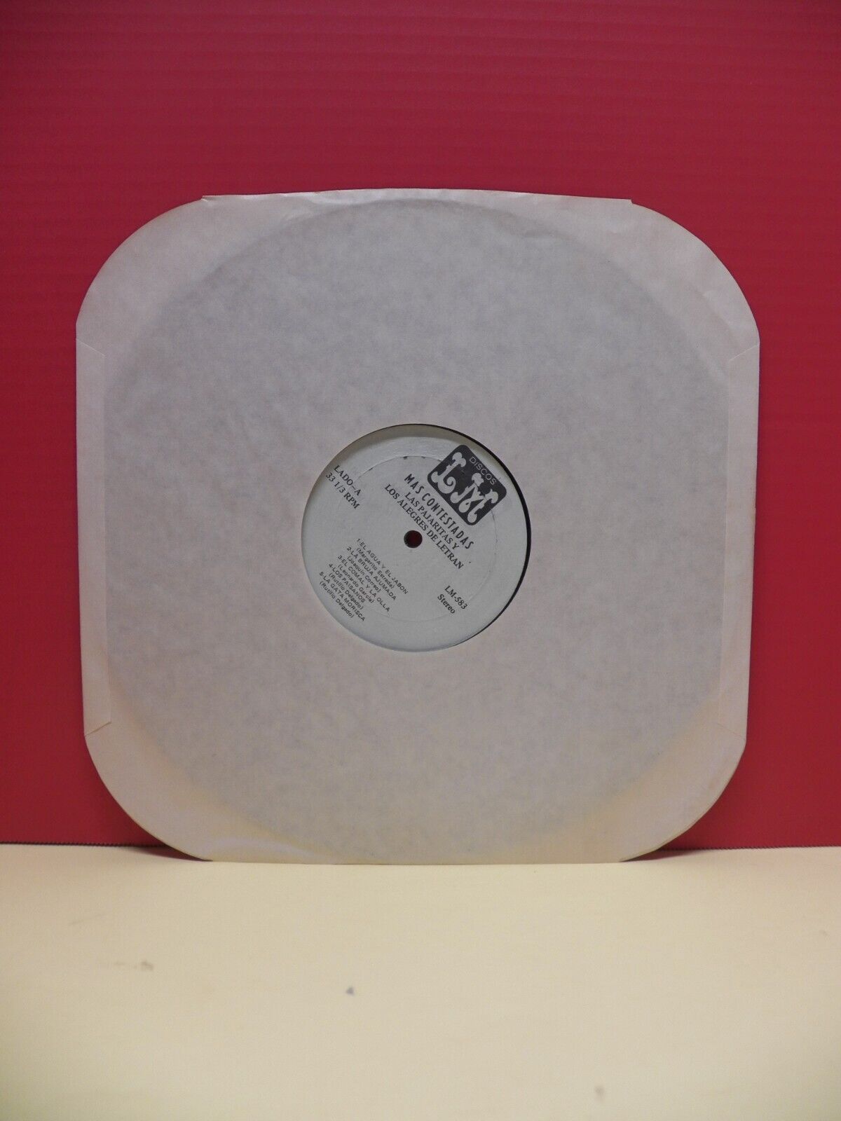 12" LP EX Las Pajaritas Y Los Alegres De Letran Mas Contestadas Discos LM LM-583 12" LP EX Las Pajaritas Y Los Alegres De Letran Mas Contestadas Discos LM LM-583