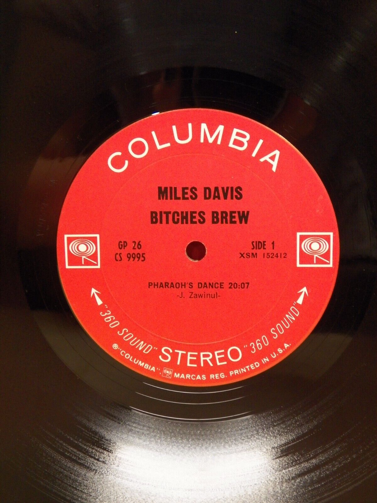 12" 2xLP EX Miles Davis Bitches Brew 1970 Columbia GP 26 12" 2xLP EX Miles Davis Bitches Brew 1970 Columbia GP 26