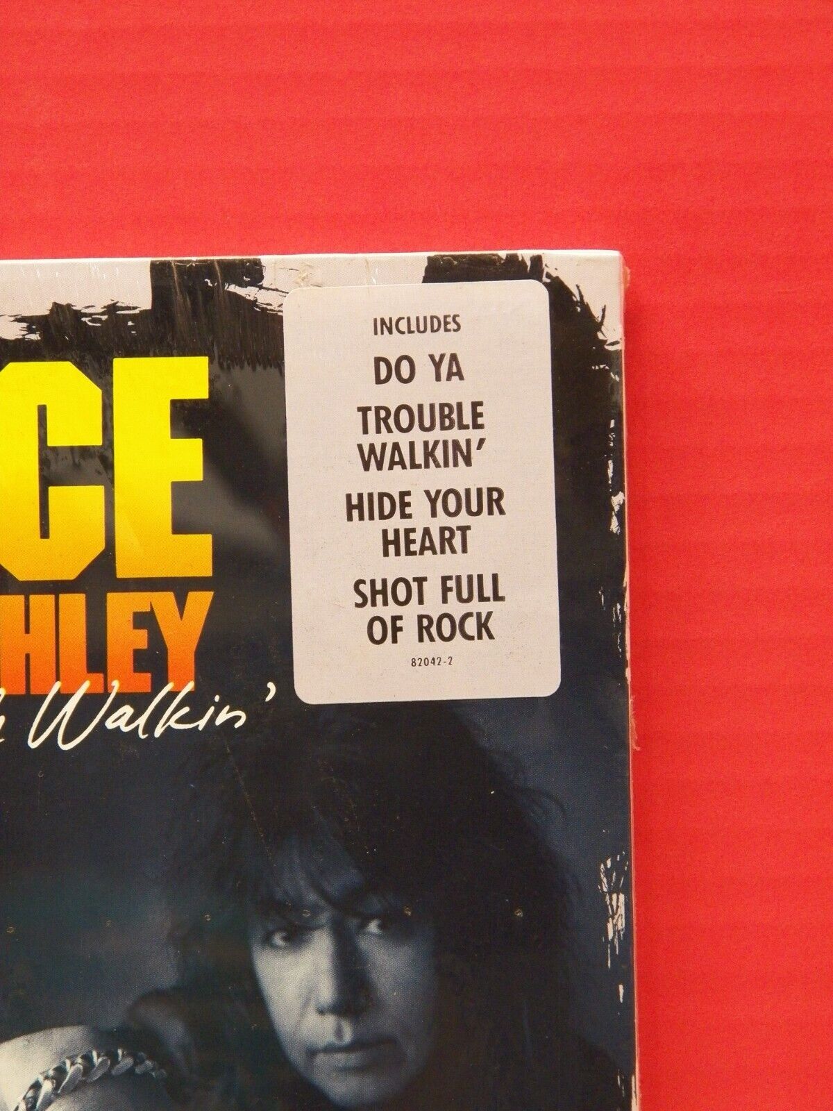Sealed CD Long Box Ace Frehley Trouble Walkin' 1989 Megaforce/Atlantic 7 82042-2 Sealed CD Long Box Ace Frehley Trouble Walkin' 1989 Megaforce/Atlantic 7 82042-2