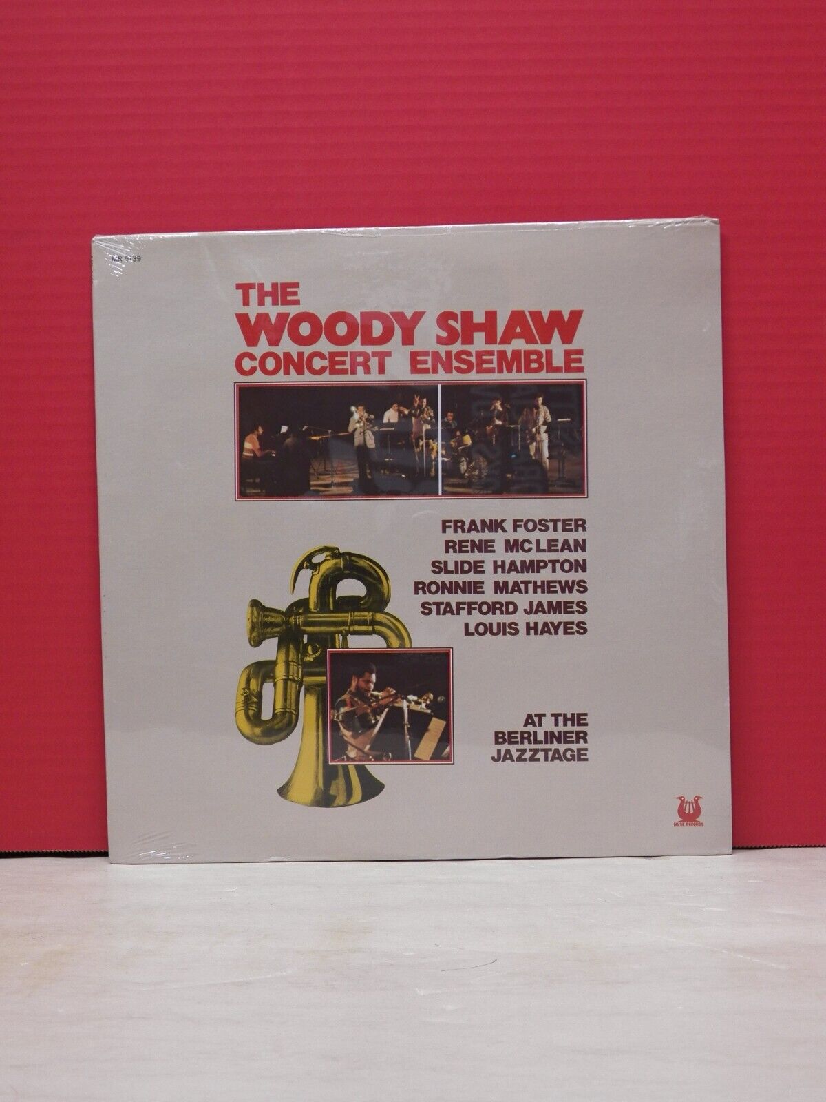 Sealed 12" LP The Woody Shaw Concert Ensemble At The Berliner Jazztage 1977 Muse Sealed 12" LP The Woody Shaw Concert Ensemble At The Berliner Jazztage 1977 Muse
