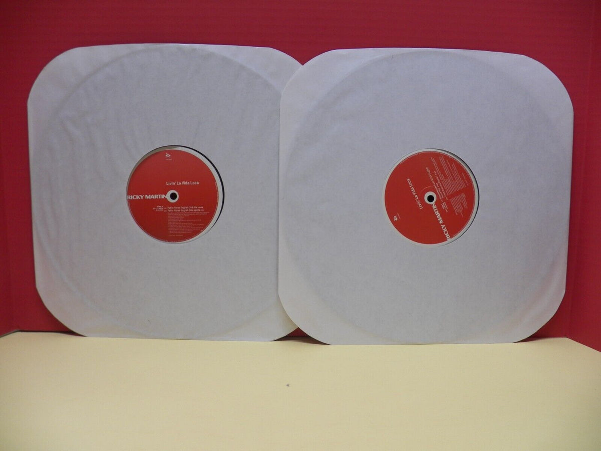 2x12" Single EX Ricky Martin Livin' La Vida Loca 1999 C2 Records Promo 2x12" Single EX Ricky Martin Livin' La Vida Loca 1999 C2 Records Promo