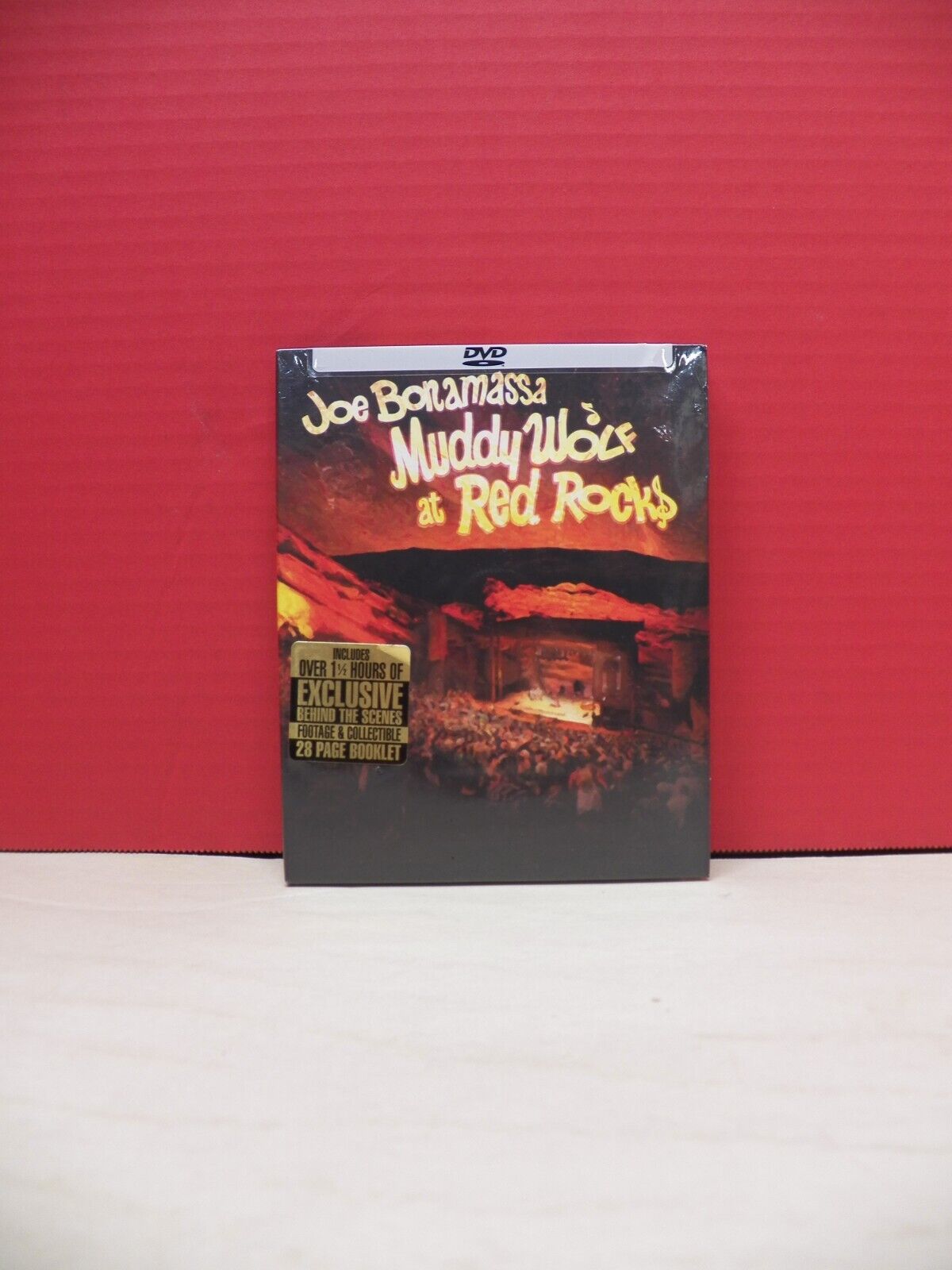 Sealed DVD Joe Bonamassa Muddy Wolf At Red Rocks 2015 J&R Adventures JRA53555 Sealed DVD Joe Bonamassa Muddy Wolf At Red Rocks 2015 J&R Adventures JRA53555