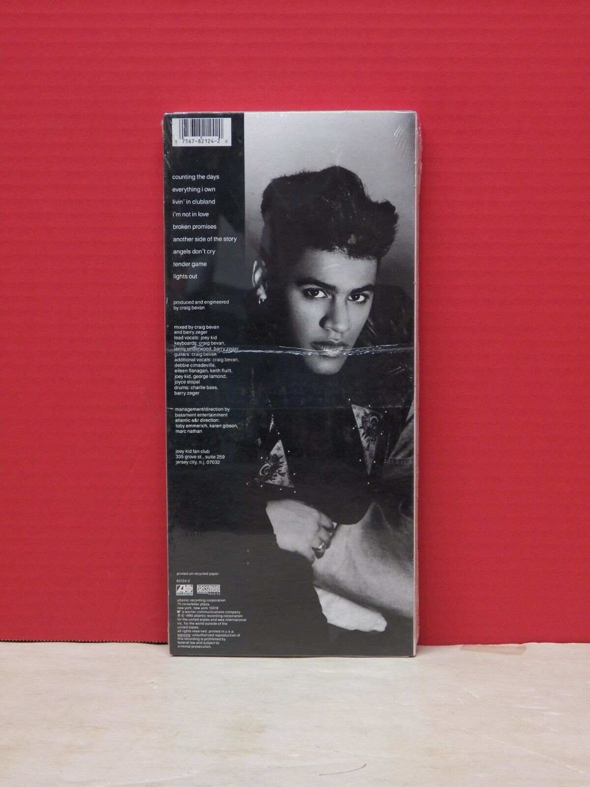 Sealed CD Longbox Joey Kid Joey Kid 1990 Atlantic 7 82124-2 Sealed CD Longbox Joey Kid Joey Kid 1990 Atlantic 7 82124-2
