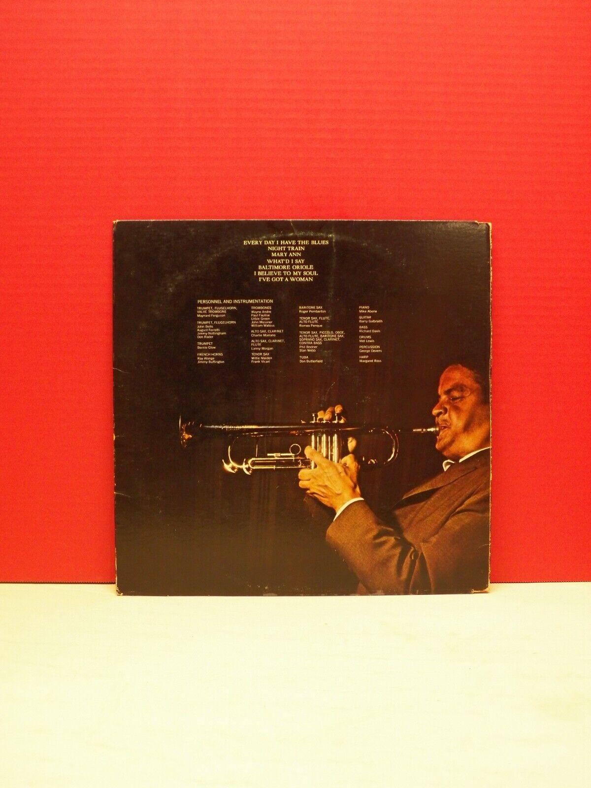 12" LP EX Maynard Ferguson Screamin' Blues 1971 Mainstream Reissue MRL Autograph 12" LP EX Maynard Ferguson Screamin' Blues 1971 Mainstream Reissue MRL Autograph