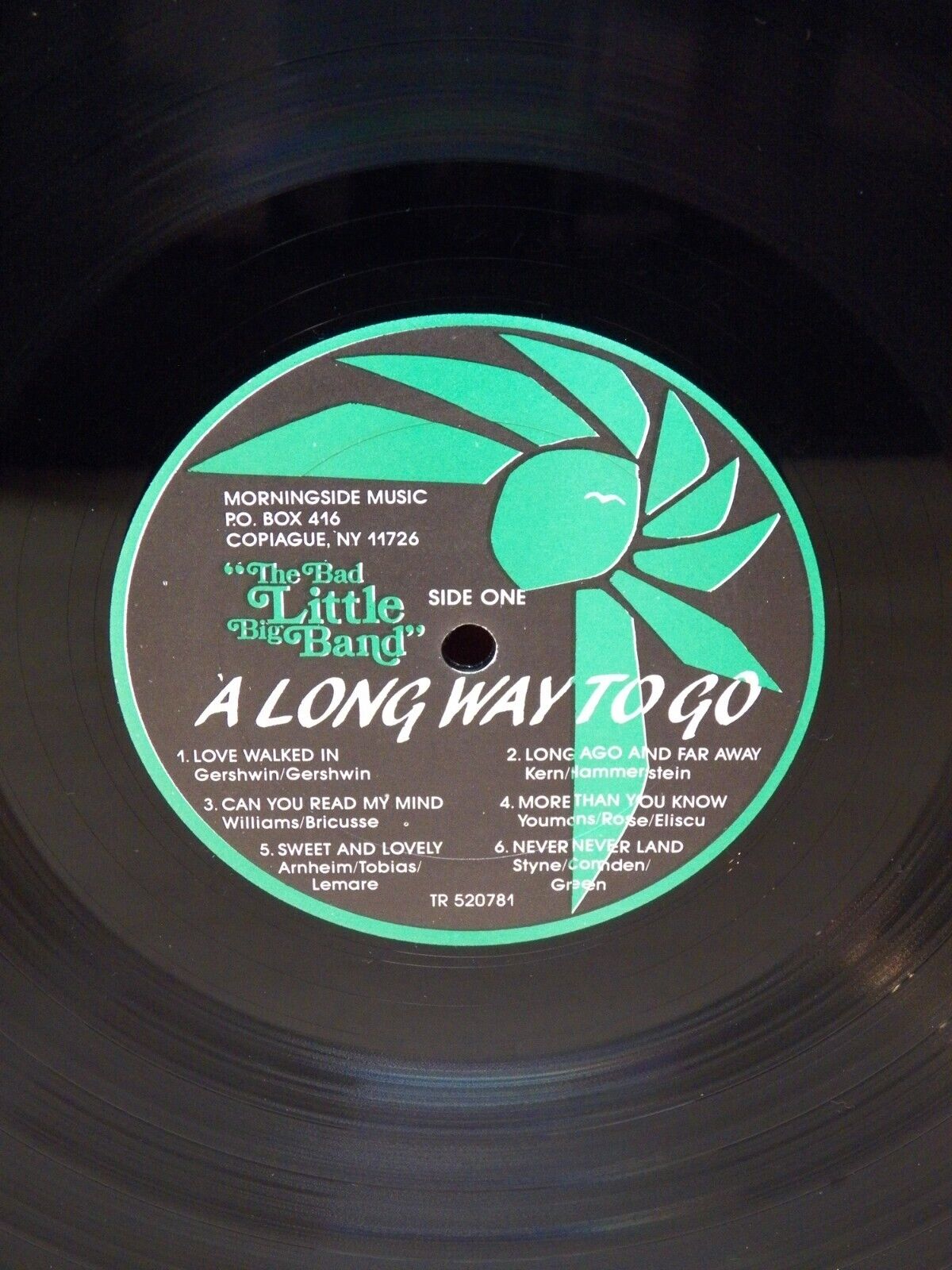 12" LP EX The Bad Little Big Band A Long Way To Go 1986 Morningside Music 12" LP EX The Bad Little Big Band A Long Way To Go 1986 Morningside Music