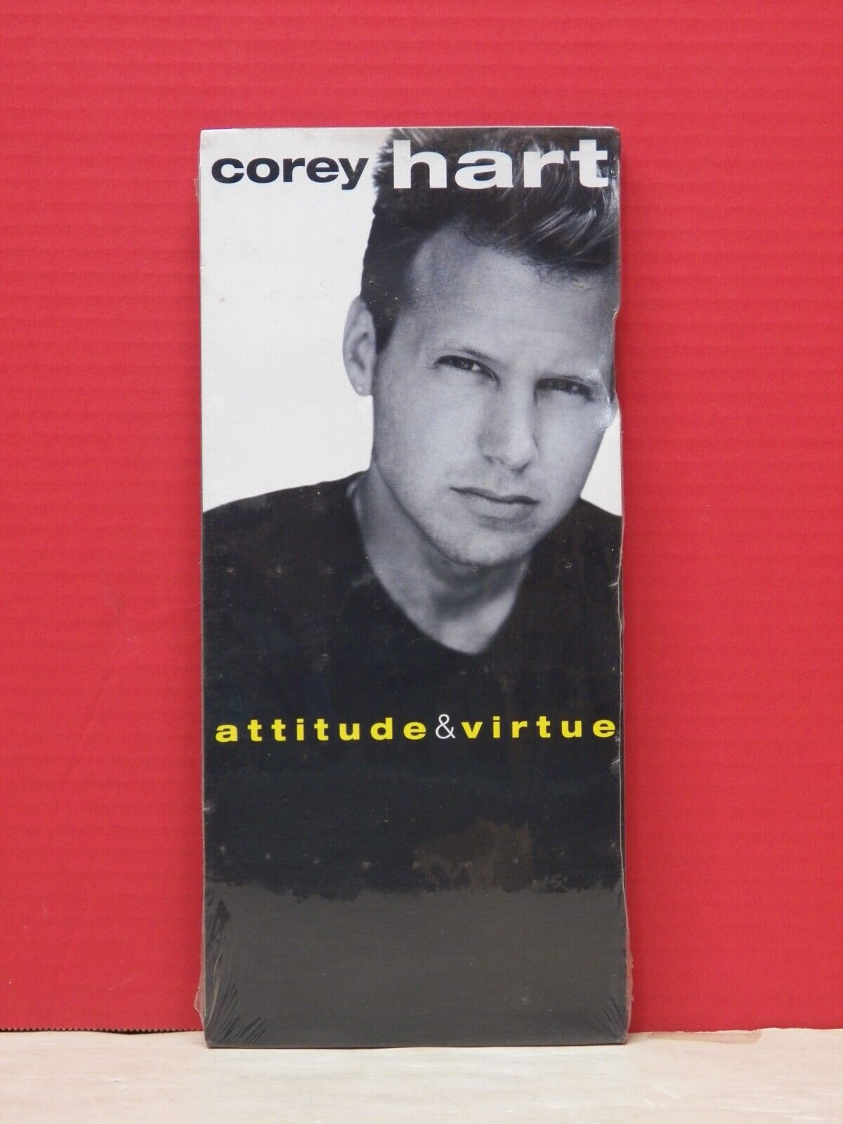 Sealed CD Longbox Corey Hart Attitude & Virtue 1992 Sire/Warner Bros. 9 26815-2 Sealed CD Longbox Corey Hart Attitude & Virtue 1992 Sire/Warner Bros. 9 26815-2