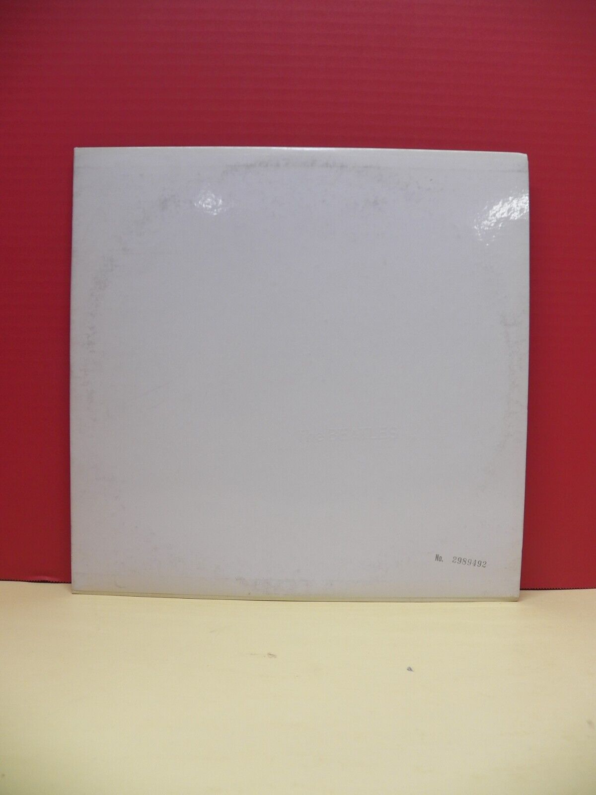 12" 2xLP EX The Beatles The Beatles (White Album) 1971 Apple Reissue Numbered 12" 2xLP EX The Beatles The Beatles (White Album) 1971 Apple Reissue Numbered
