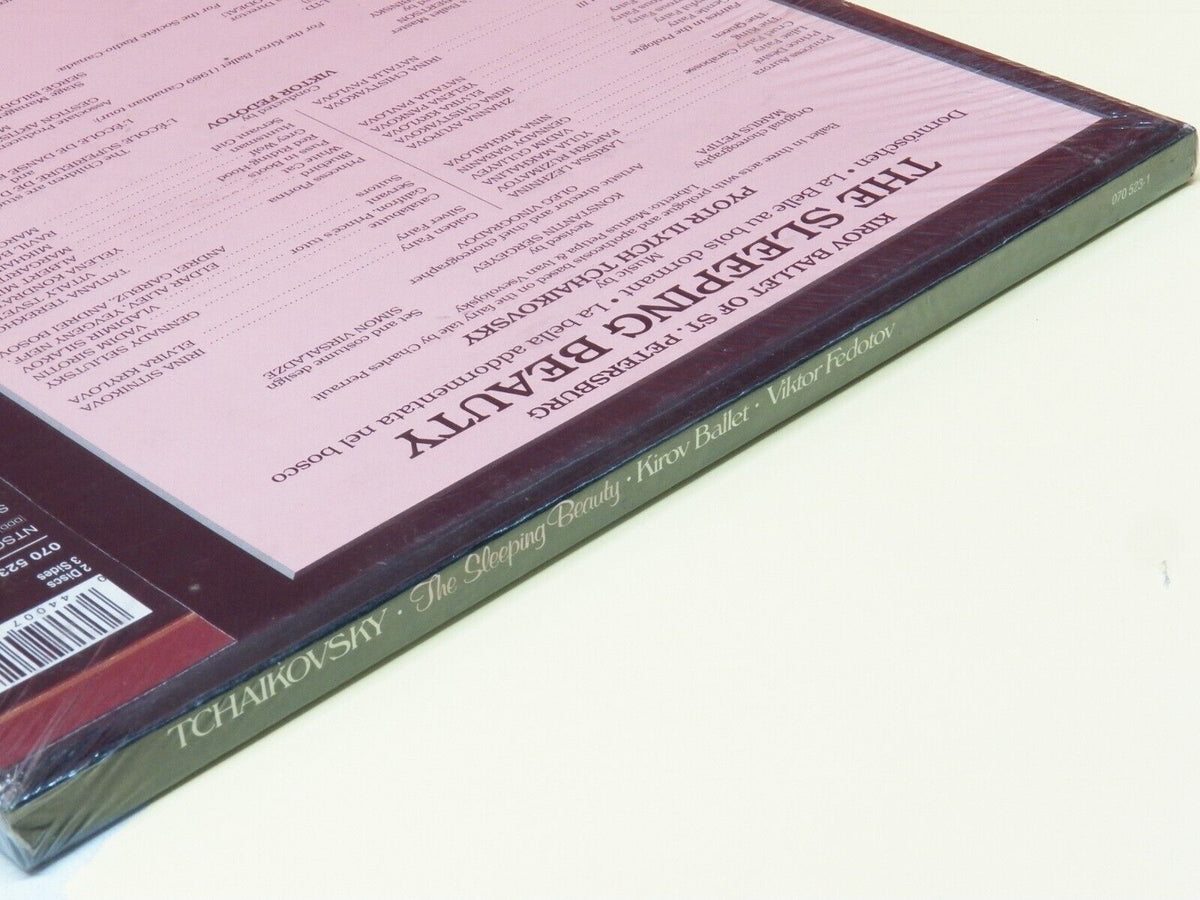 2xLaserdisc Box Set Kirov Ballet/Tchaikovsky The Sleeping Beauty 1989 Philips 2xLaserdisc Box Set Kirov Ballet/Tchaikovsky The Sleeping Beauty 1989 Philips