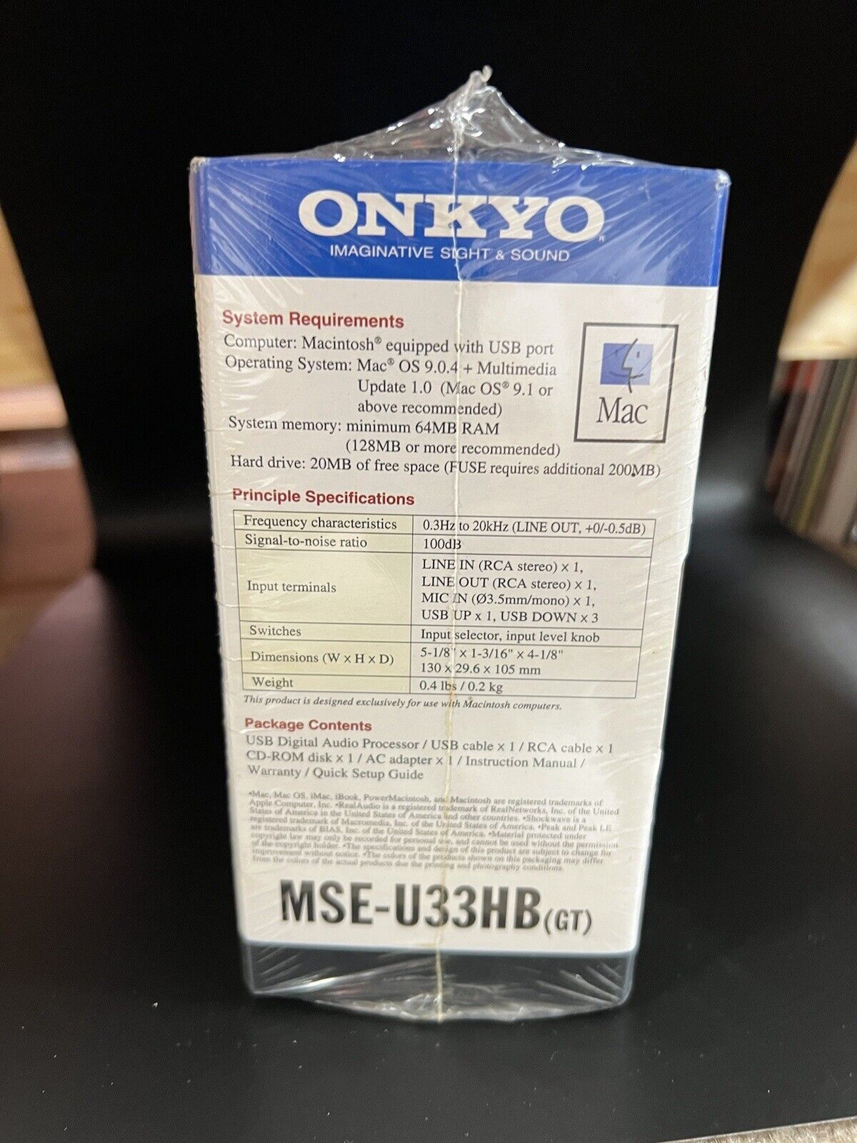 BRAND NEW Onkyo USB Digital Audio Processor MSE-U33HB (gt) 3 Port USB Hub BRAND NEW Onkyo USB Digital Audio Processor MSE-U33HB (gt) 3 Port USB Hub