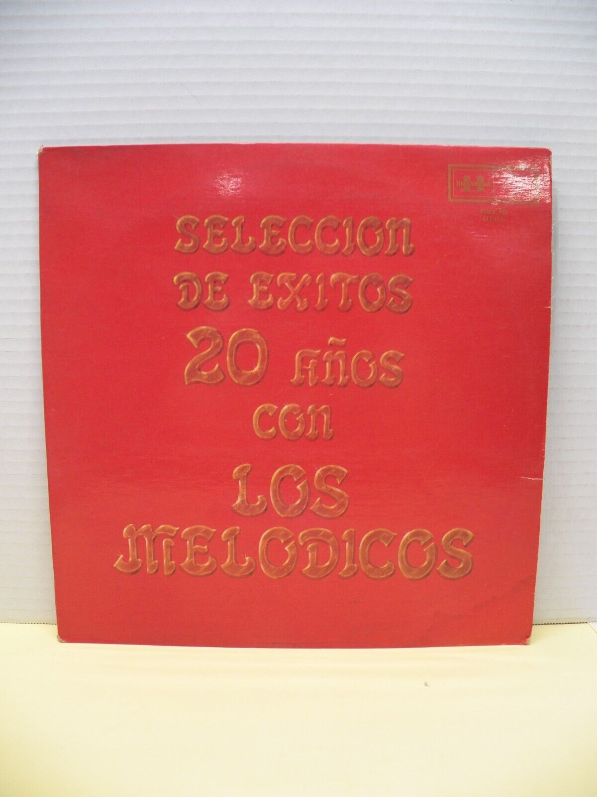 12" 2xLP VG+ Los Melodicos Seleccion De Exitos 20 Anos... 1979 DISCOMODA Import 12" 2xLP VG+ Los Melodicos Seleccion De Exitos 20 Anos... 1979 DISCOMODA Import