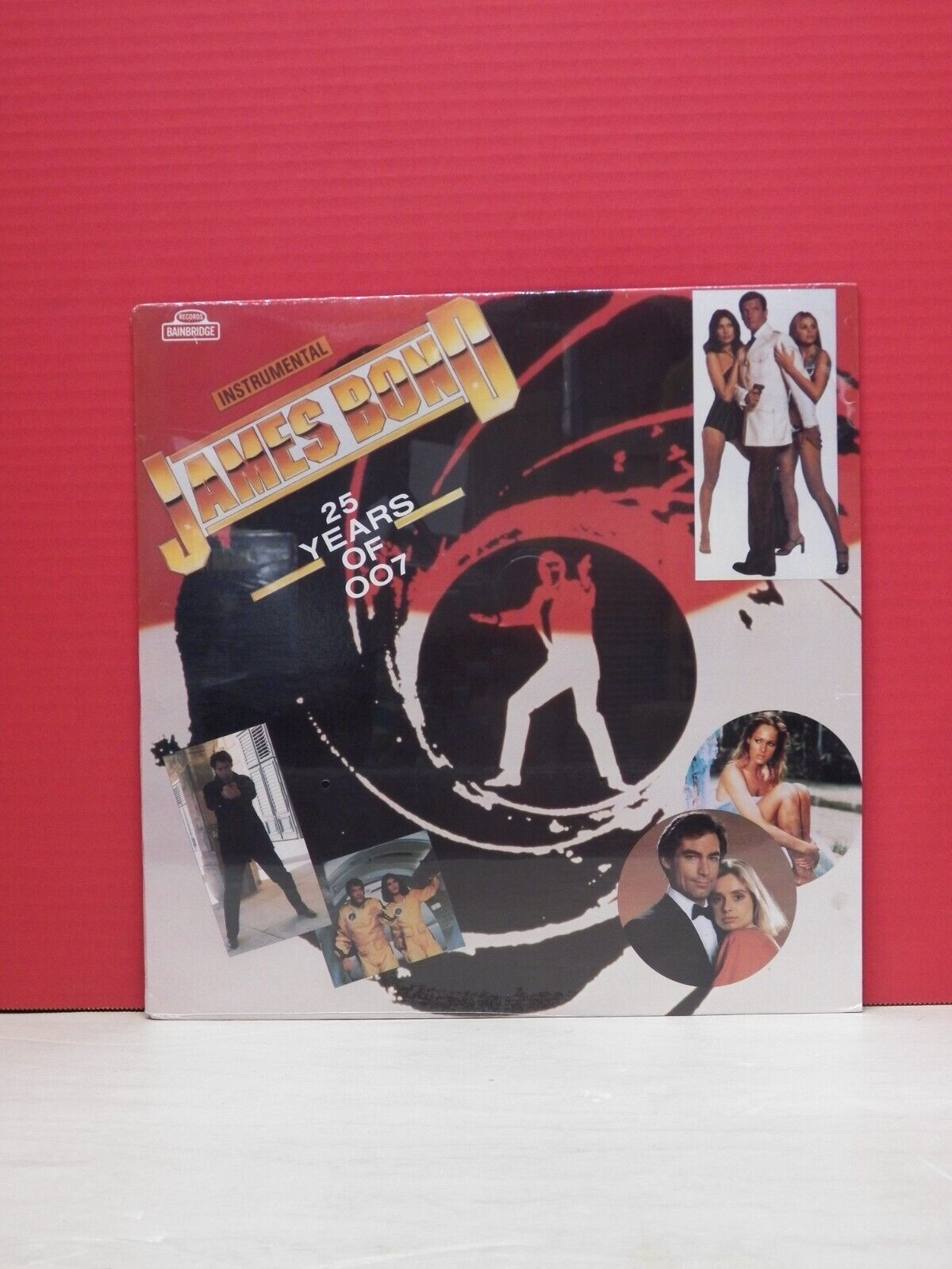 Sealed 12" LP James Bond: 25 Years Of 007 1988 Bainbridge Records BT6274 Sealed 12" LP James Bond: 25 Years Of 007 1988 Bainbridge Records BT6274