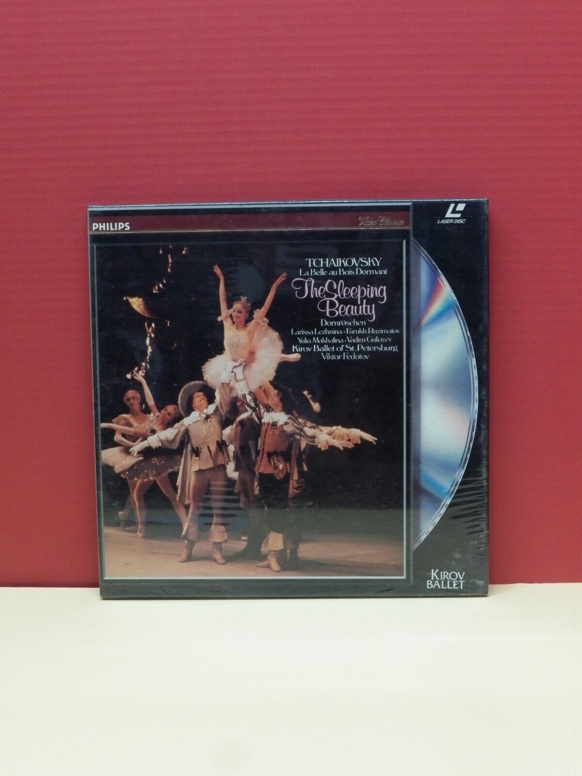 2xLaserdisc Box Set Kirov Ballet/Tchaikovsky The Sleeping Beauty 1989 Philips 2xLaserdisc Box Set Kirov Ballet/Tchaikovsky The Sleeping Beauty 1989 Philips