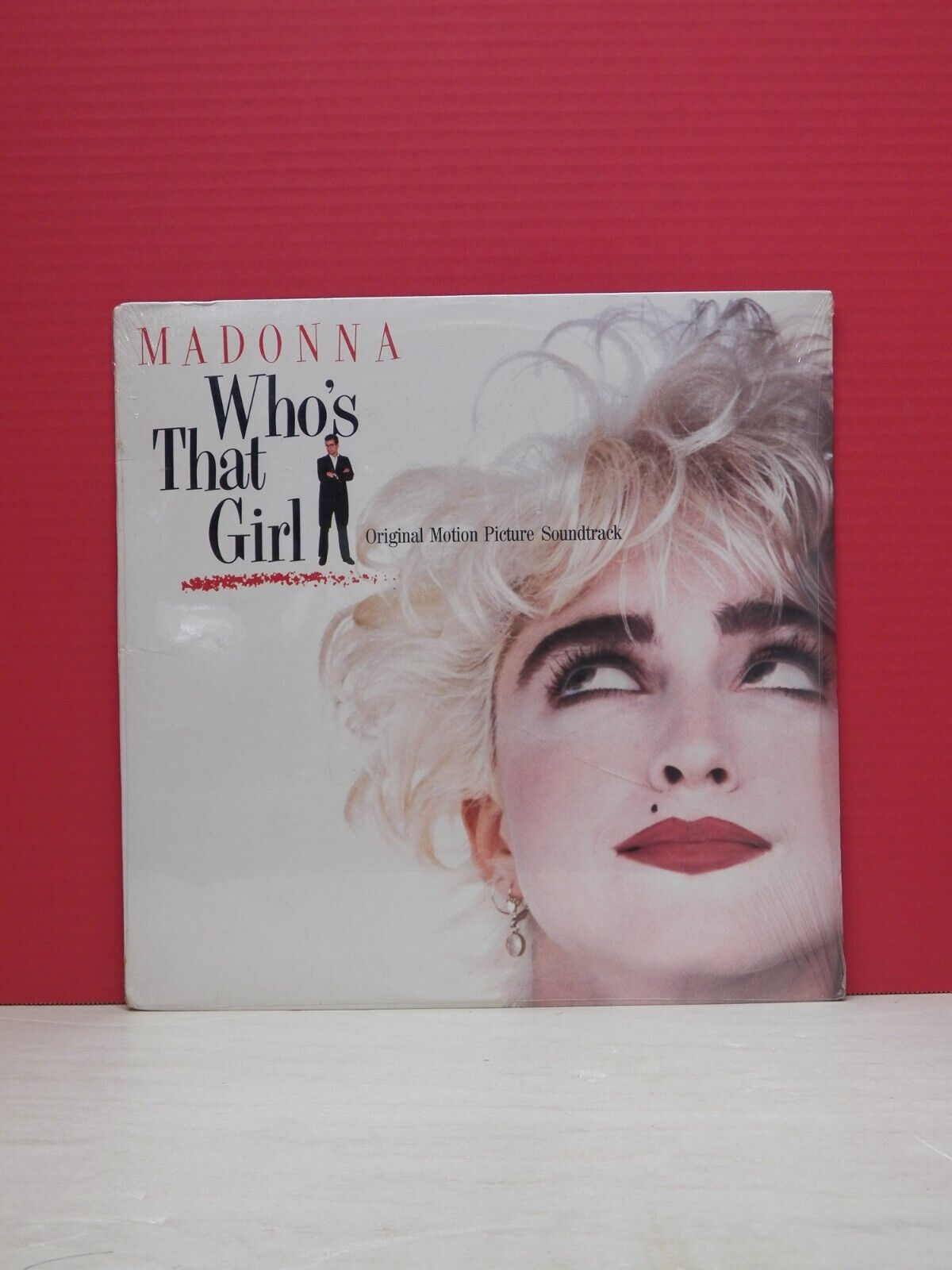 Sealed 12" LP Madonna Who's That Girl (Soundtrack) 1987 Sire Club Ed. 9 W1-25611 Sealed 12" LP Madonna Who's That Girl (Soundtrack) 1987 Sire Club Ed. 9 W1-25611