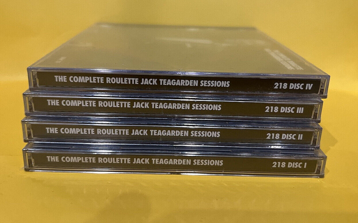 Sealed Mosaic 4 CD Set The Complete Roulette Jack Teagarden Sessions MD4-218 Sealed Mosaic 4 CD Set The Complete Roulette Jack Teagarden Sessions MD4-218