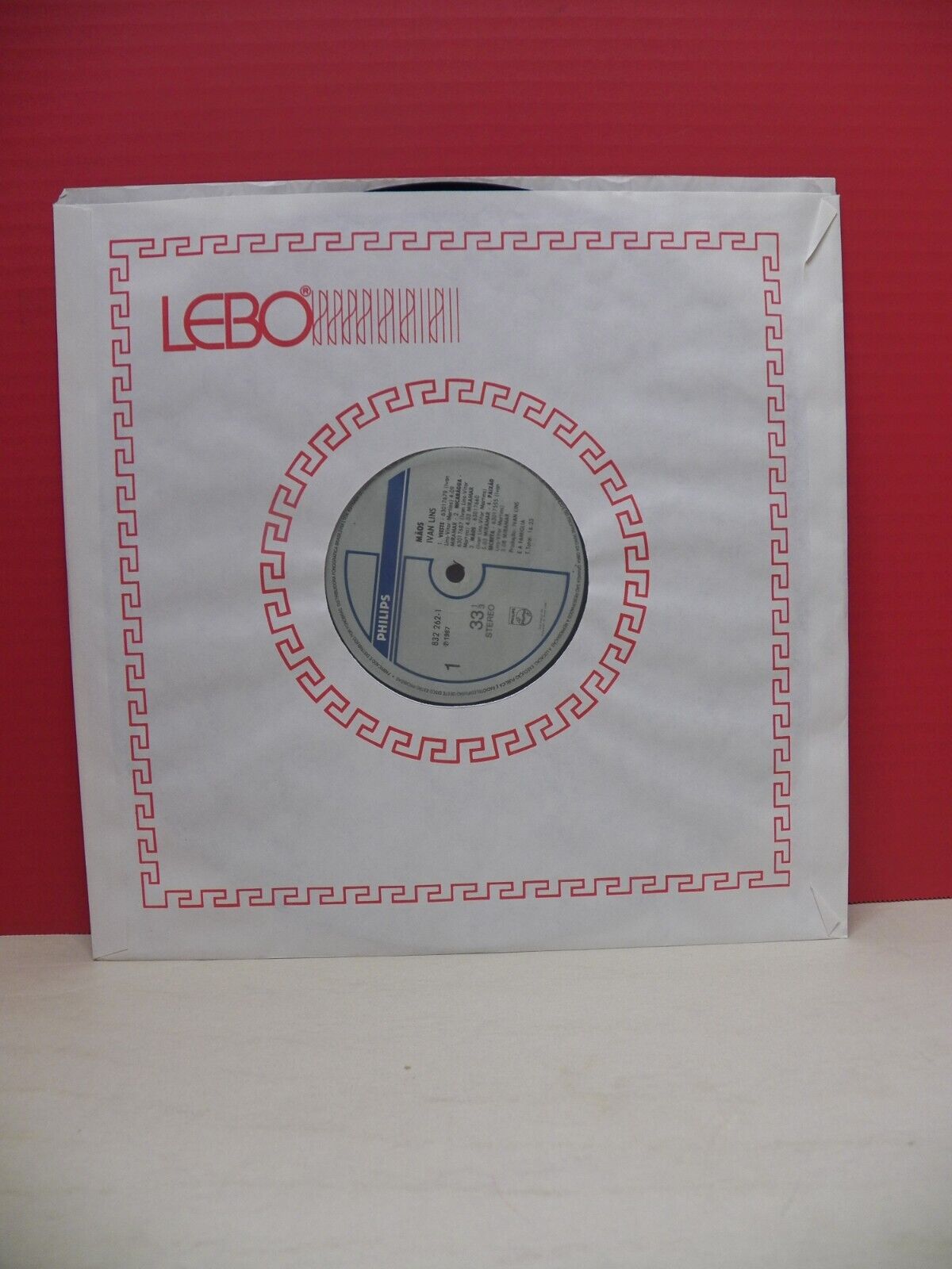 12" LP VG++/EX Ivan Lins Maos 1987 Philips Brazil Import 832 262-1 12" LP VG++/EX Ivan Lins Maos 1987 Philips Brazil Import 832 262-1