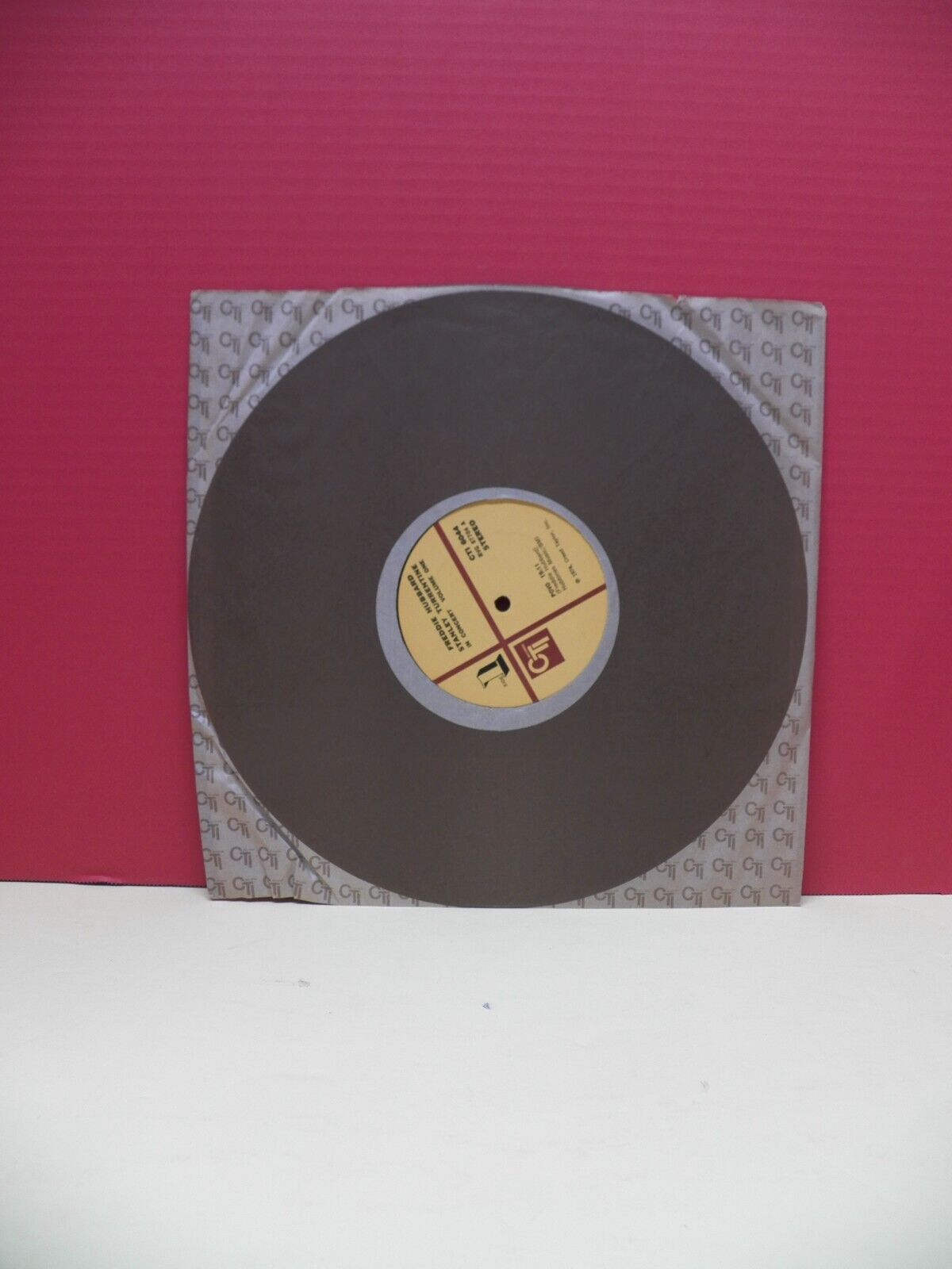 12" LP EX Freddie Hubbard/Stanley Turrentine In Concert Volume One 1974 CTI 12" LP EX Freddie Hubbard/Stanley Turrentine In Concert Volume One 1974 CTI