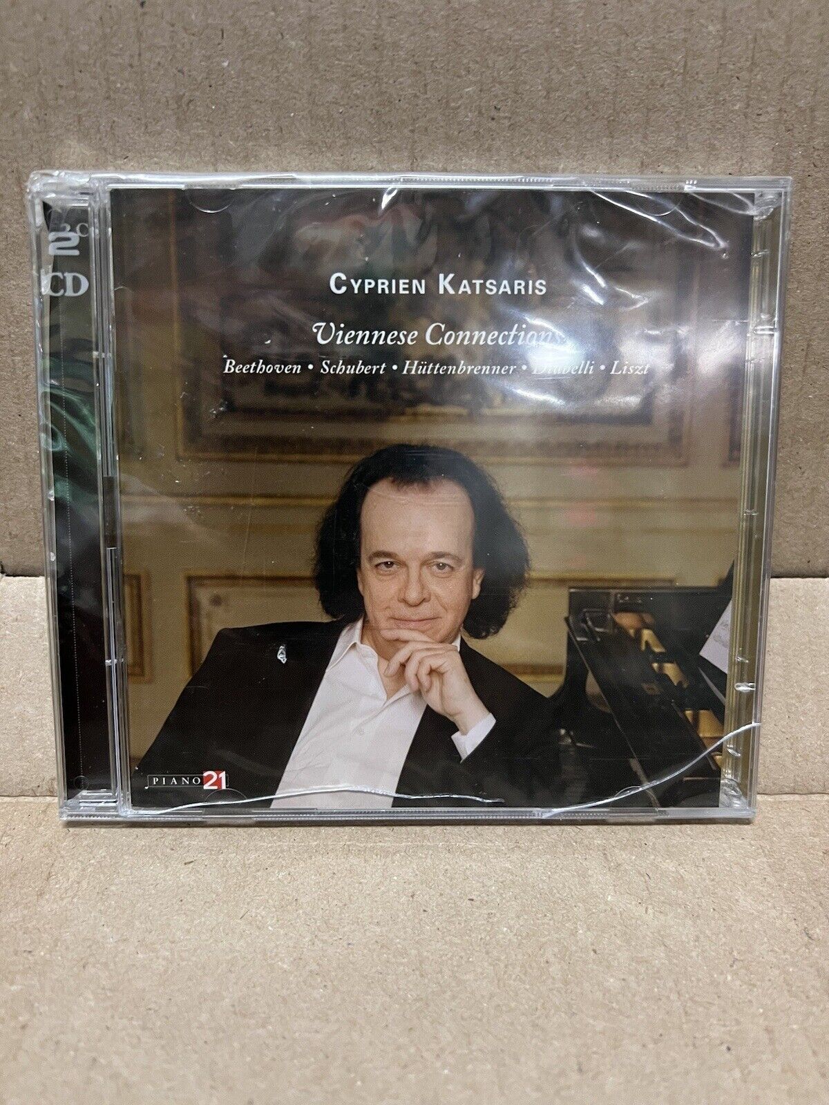 Sealed 2xCD Set Cyprien Katsaris Viennese Connections 2010 Piano 21 Import Sealed 2xCD Set Cyprien Katsaris Viennese Connections 2010 Piano 21 Import