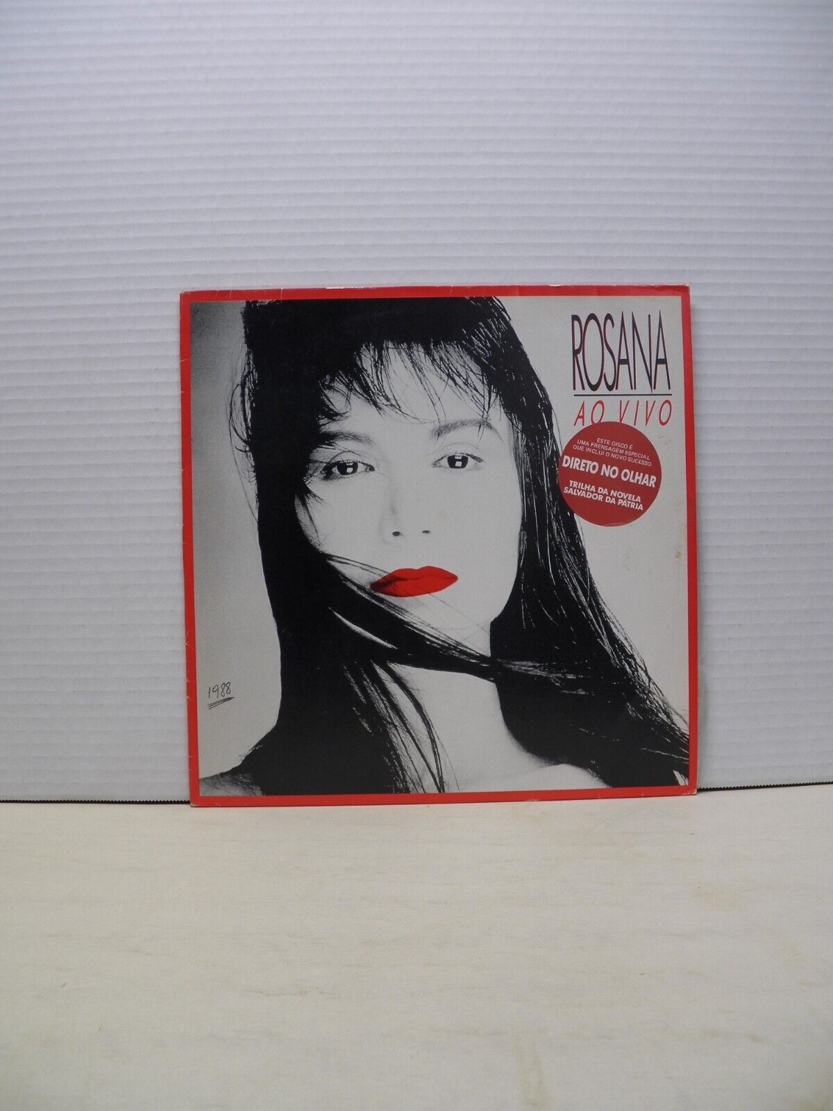 12" LP M- Rosana Rosana Ao Vivo 1988 Epic Reissue Brazil Import 231.188 12" LP M- Rosana Rosana Ao Vivo 1988 Epic Reissue Brazil Import 231.188