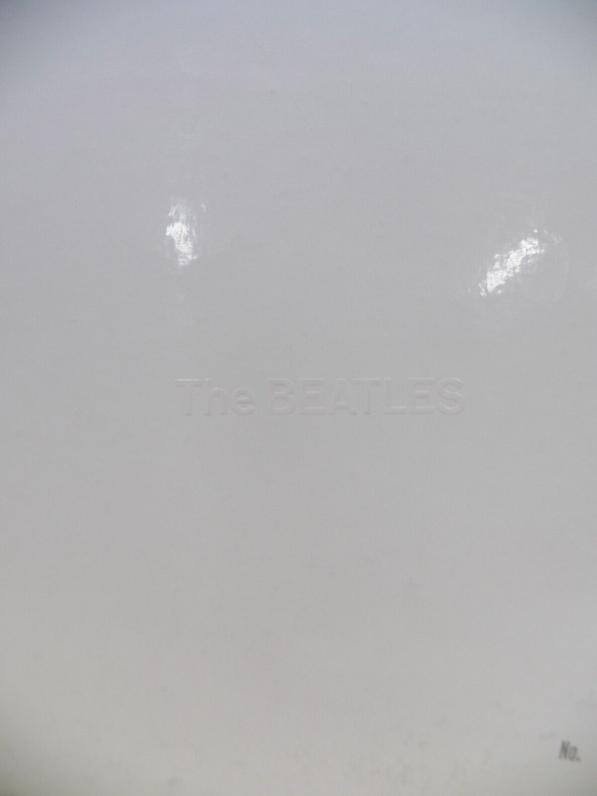 12" 2xLP EX The Beatles The Beatles (White Album) 1971 Apple Reissue Numbered 12" 2xLP EX The Beatles The Beatles (White Album) 1971 Apple Reissue Numbered