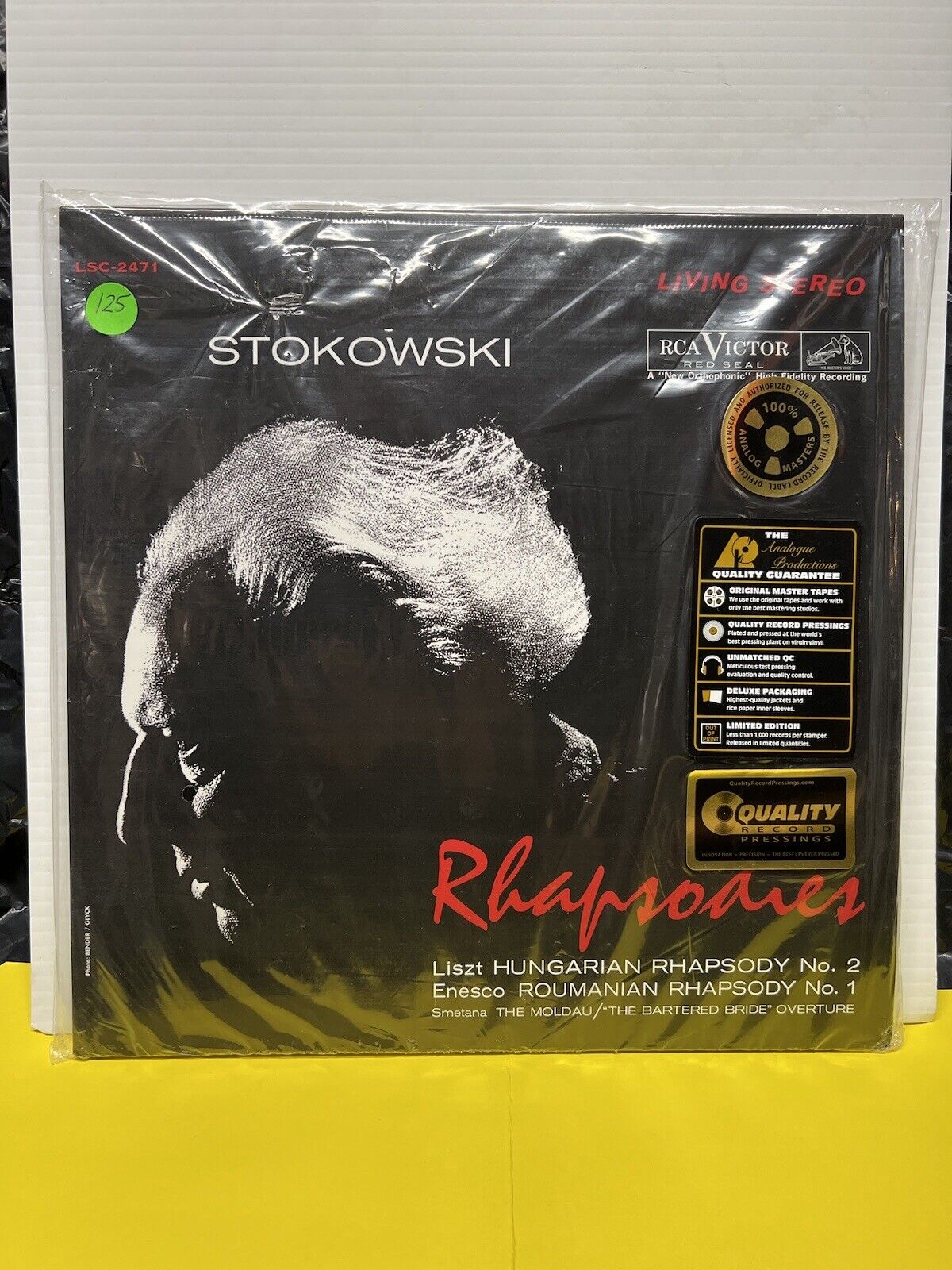 12" 2xLP Strokowski Rhapsodies 2017 Analogue Productions Reissue 45RPM Remaster 12" 2xLP Strokowski Rhapsodies 2017 Analogue Productions Reissue 45RPM Remaster