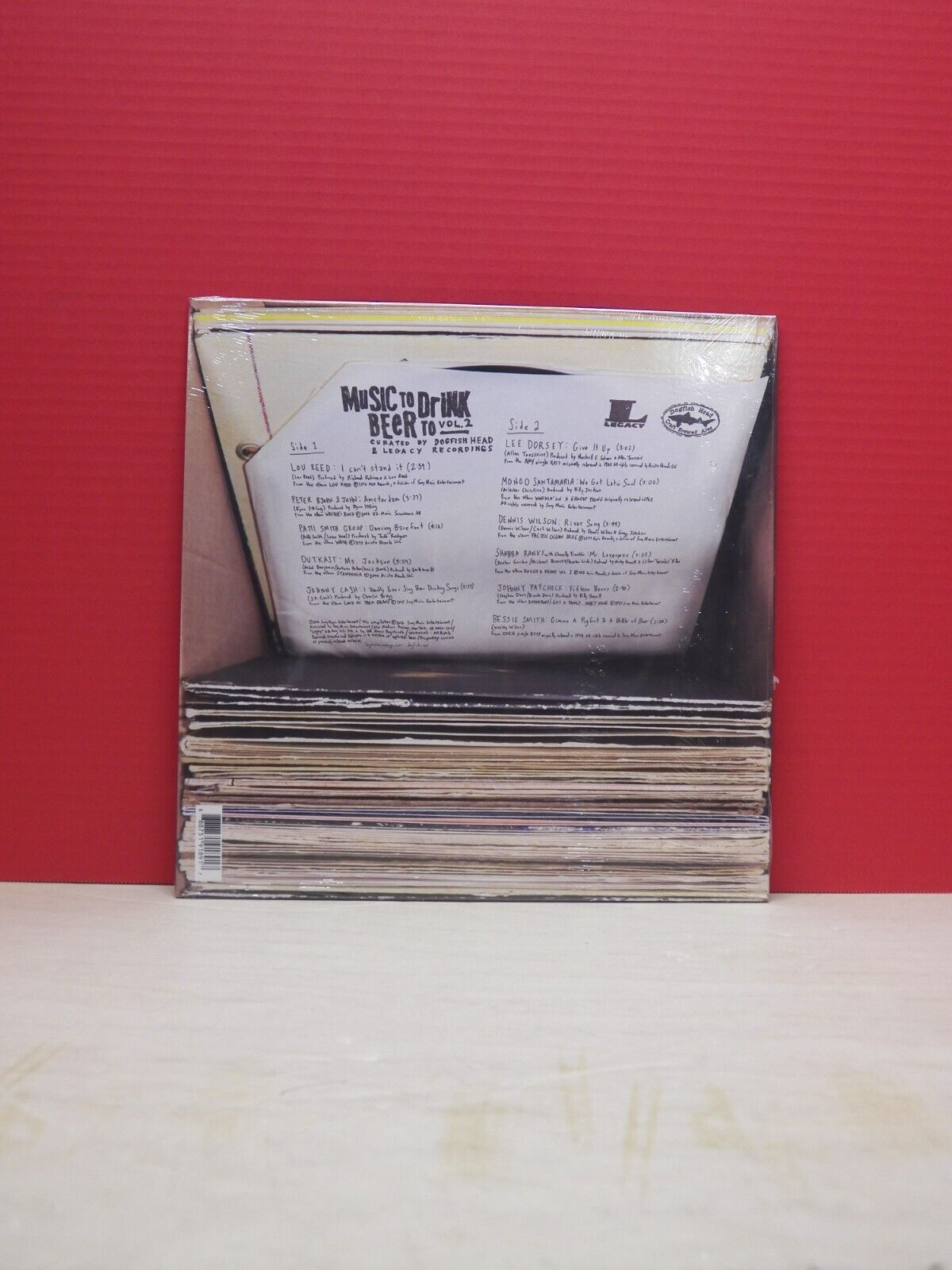 Sealed 12" LP Various Artists Music To Drink Beer To Vol. 2 2016 Legacy RSD Sealed 12" LP Various Artists Music To Drink Beer To Vol. 2 2016 Legacy RSD