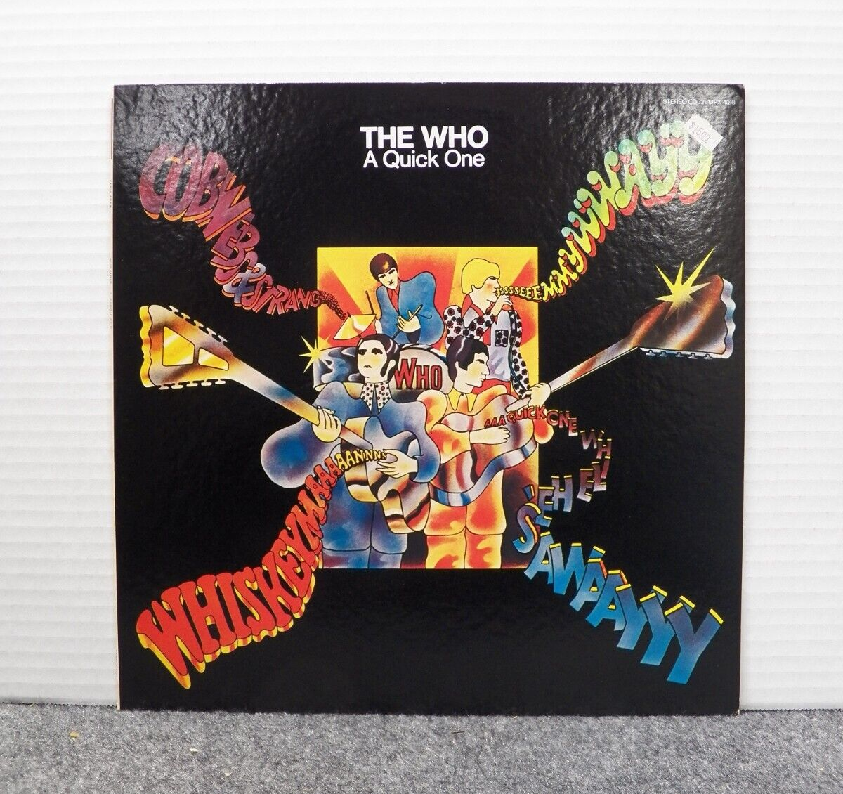 12" LP NM The Who A Quick One 1980 Polydor Reissue Japanese Import MPX 4018 12" LP NM The Who A Quick One 1980 Polydor Reissue Japanese Import MPX 4018