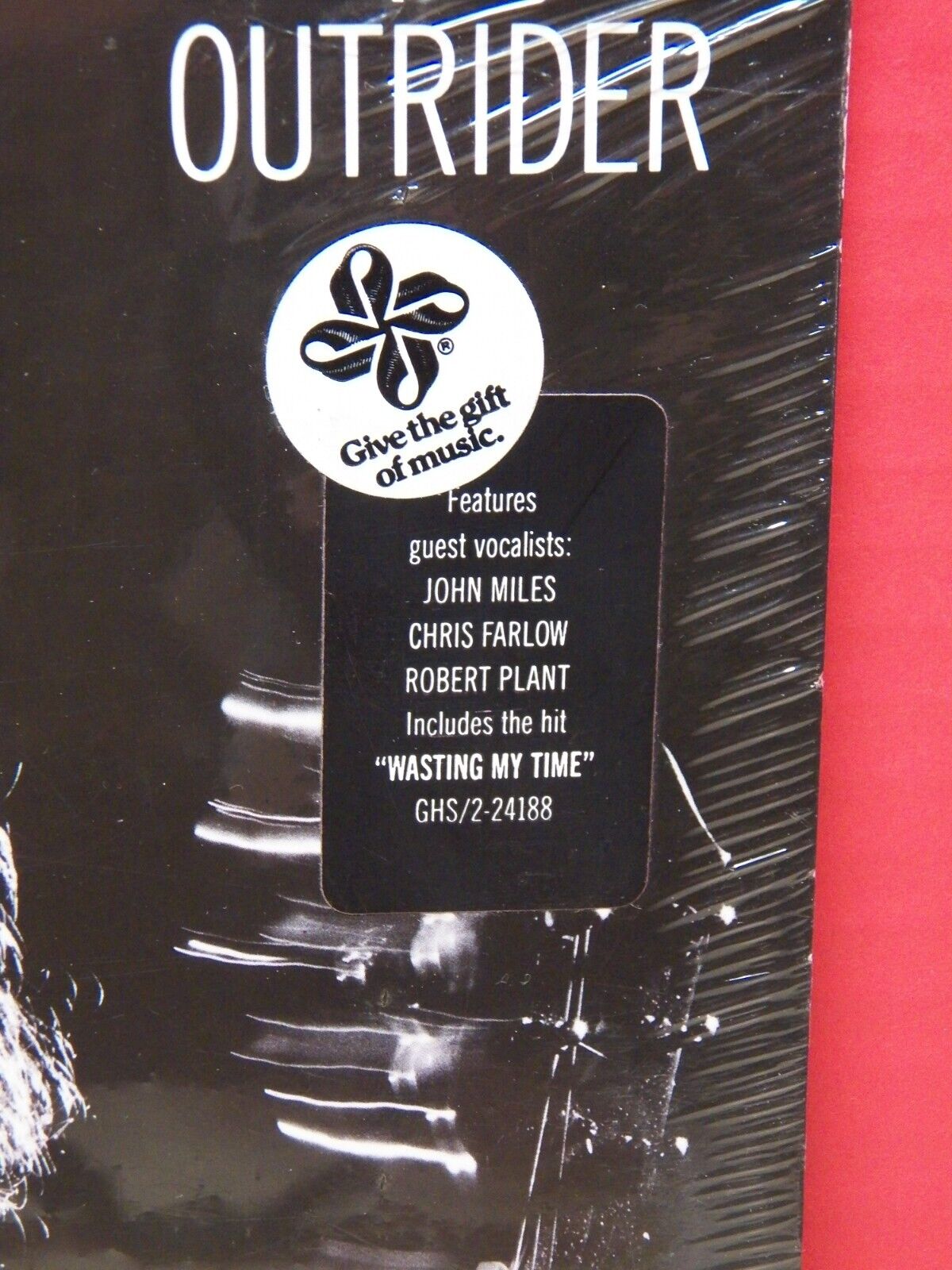 Sealed 12" LP Jimmy Page Outrider 1988 Geffen Records GHS 24188 Sealed 12" LP Jimmy Page Outrider 1988 Geffen Records GHS 24188