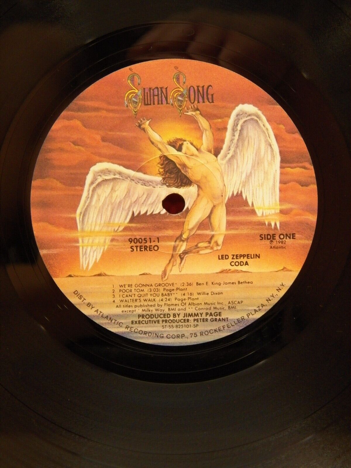 12" LP EX Led Zeppelin Coda 1982 Swan Song 7 90051-1 12" LP EX Led Zeppelin Coda 1982 Swan Song 7 90051-1