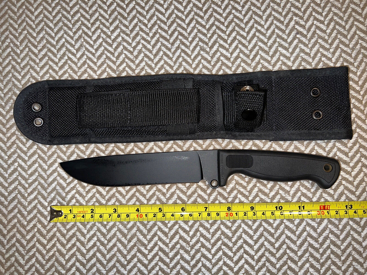 Brand New Busse Combat Fixed Blade Knife Rare Older Model Black Brand New Busse Combat Fixed Blade Knife Rare Older Model Black