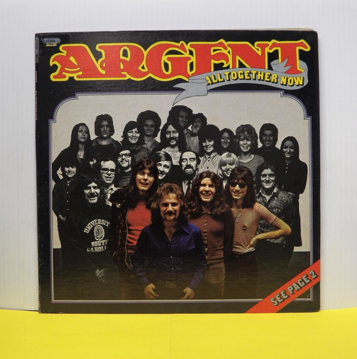12" LP VG++ Argent All Together Now 1973 Epic Reissue E 31556 12" LP VG++ Argent All Together Now 1973 Epic Reissue E 31556