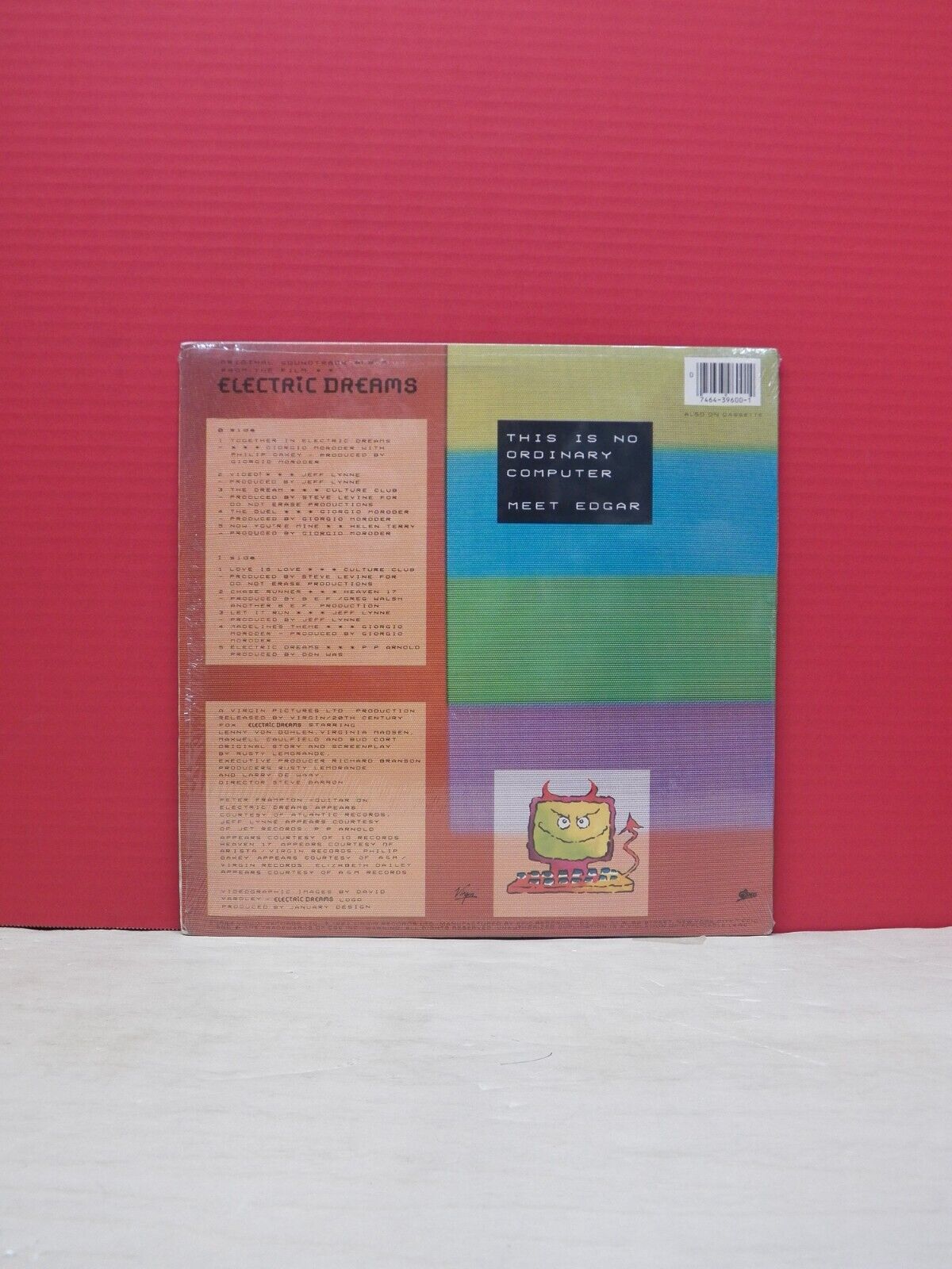 12" LP EX Electric Dreams (Original Soundtrack From The Film) 1984 Epic SE 39600 12" LP EX Electric Dreams (Original Soundtrack From The Film) 1984 Epic SE 39600