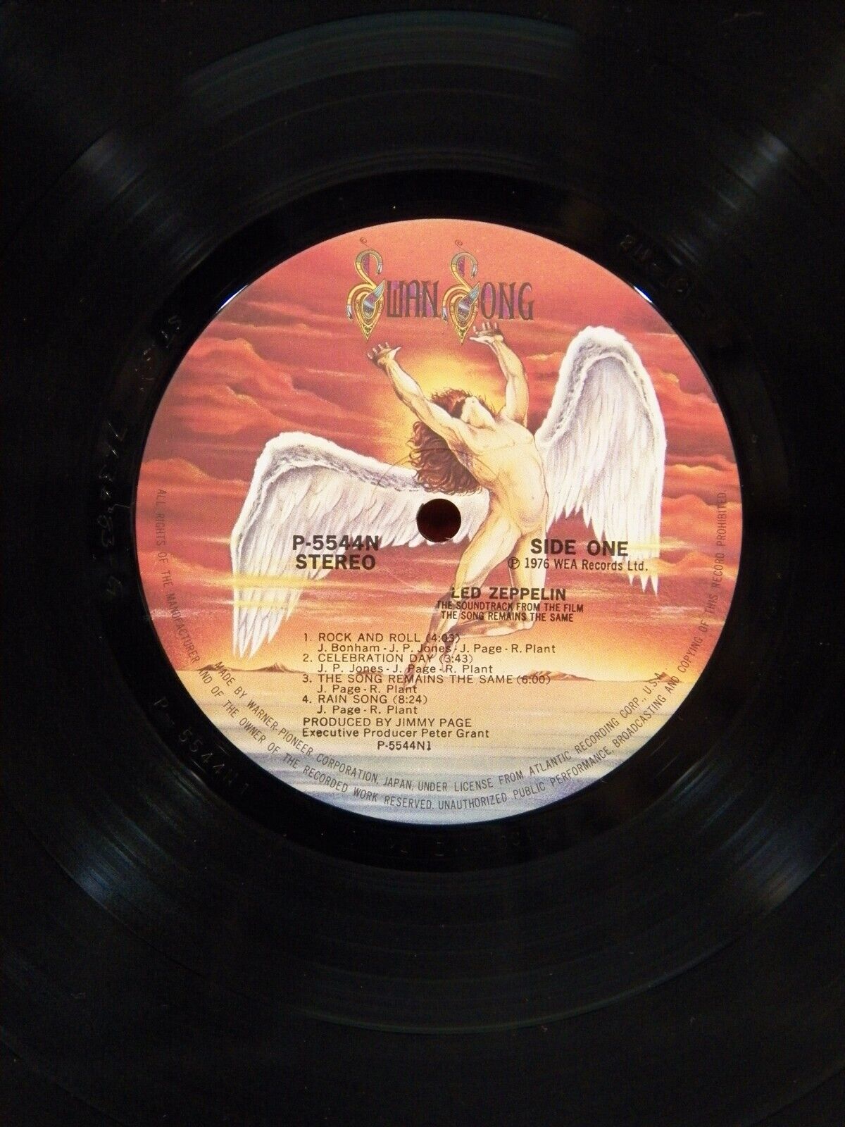 12" 2xLP NM- Led Zeppelin ...The Song Remains The Same 1976 Japan Import 12" 2xLP NM- Led Zeppelin ...The Song Remains The Same 1976 Japan Import