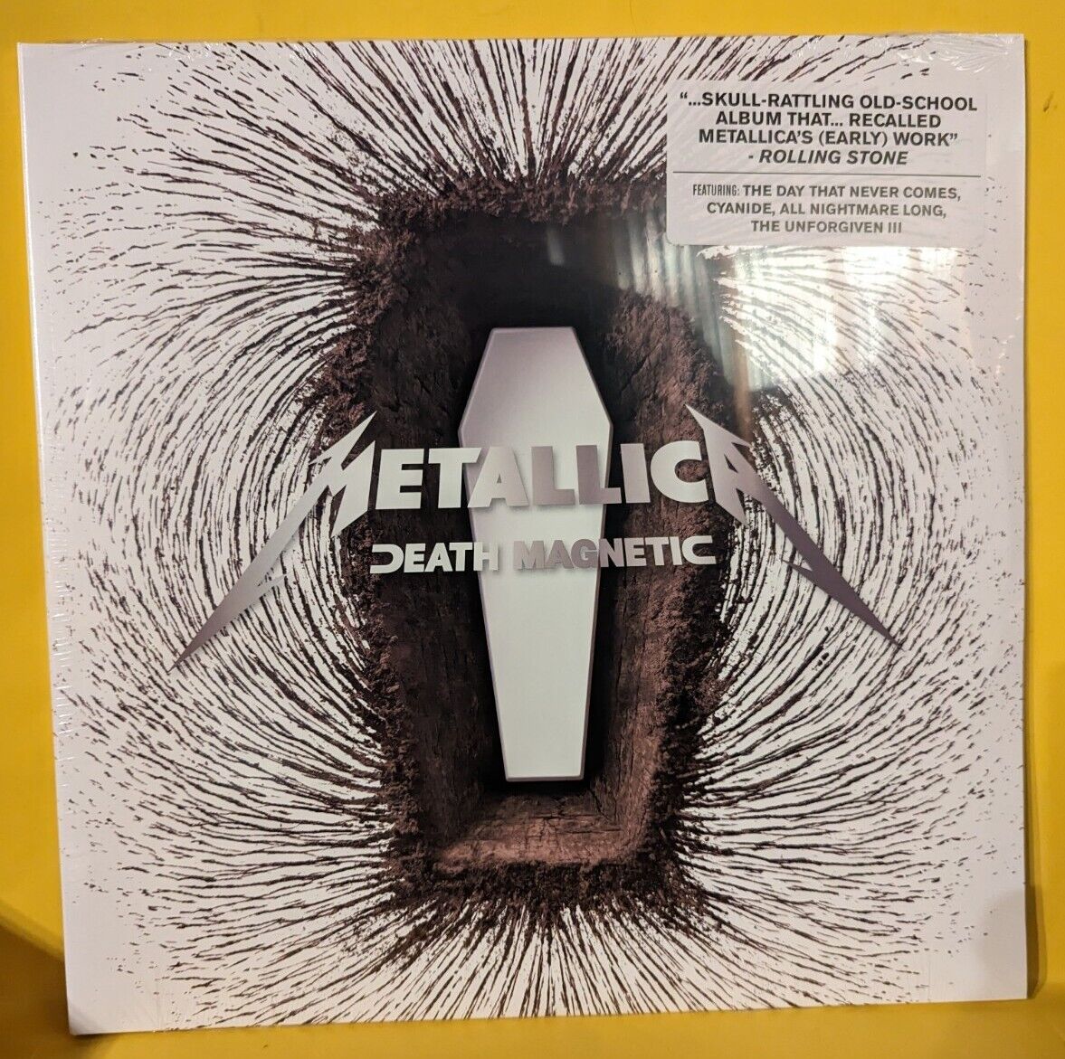 Metallica - Death Magnetic (Blackened) - 2014 - BLCKND018-1 New - Sealed - Vinyl Metallica - Death Magnetic (Blackened) - 2014 - BLCKND018-1 New - Sealed - Vinyl