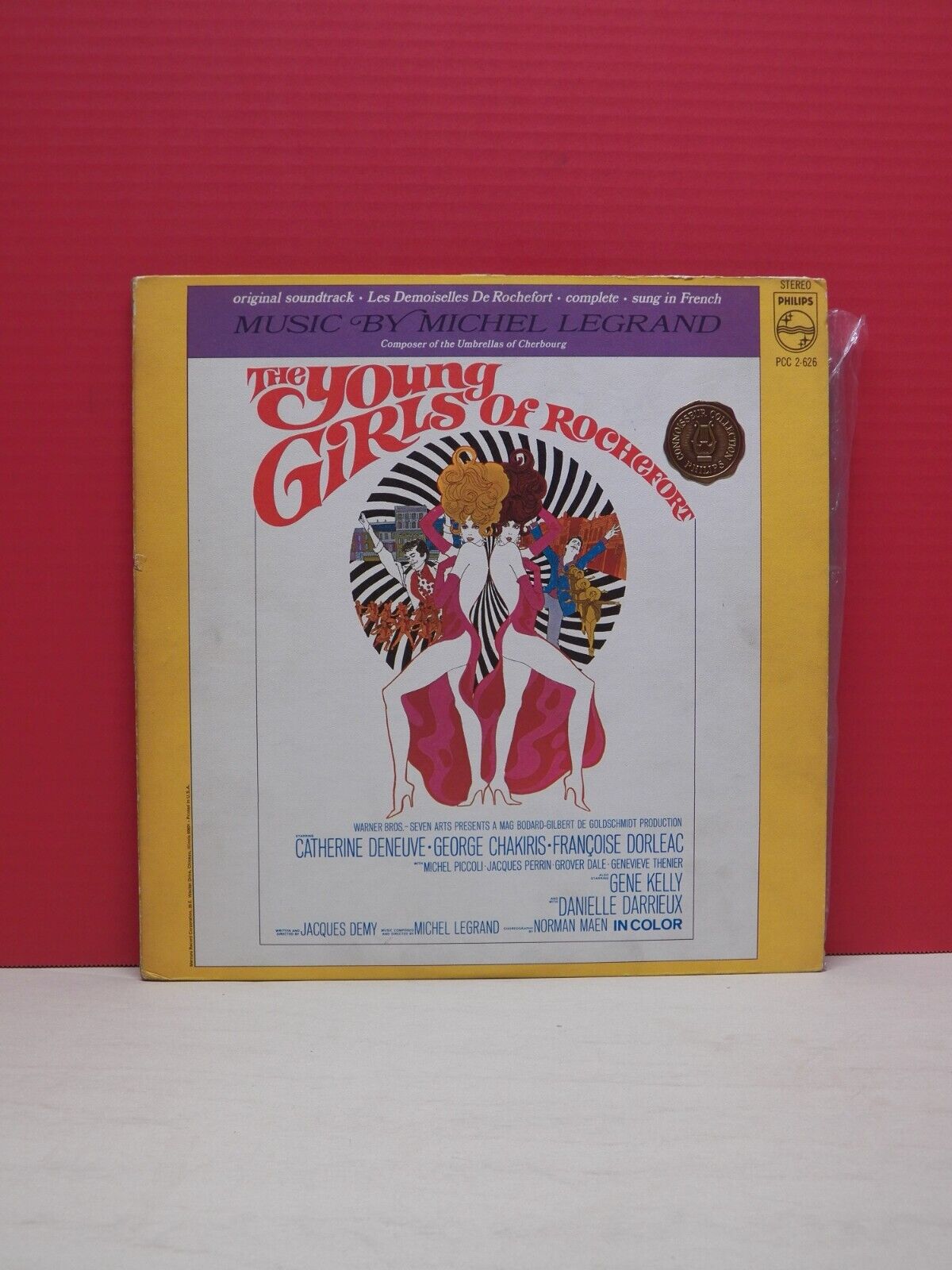12" 2xLP EX Michel Legrand The Young Girls Of Rochefort 1967 Philips PCC 2-626 12" 2xLP EX Michel Legrand The Young Girls Of Rochefort 1967 Philips PCC 2-626