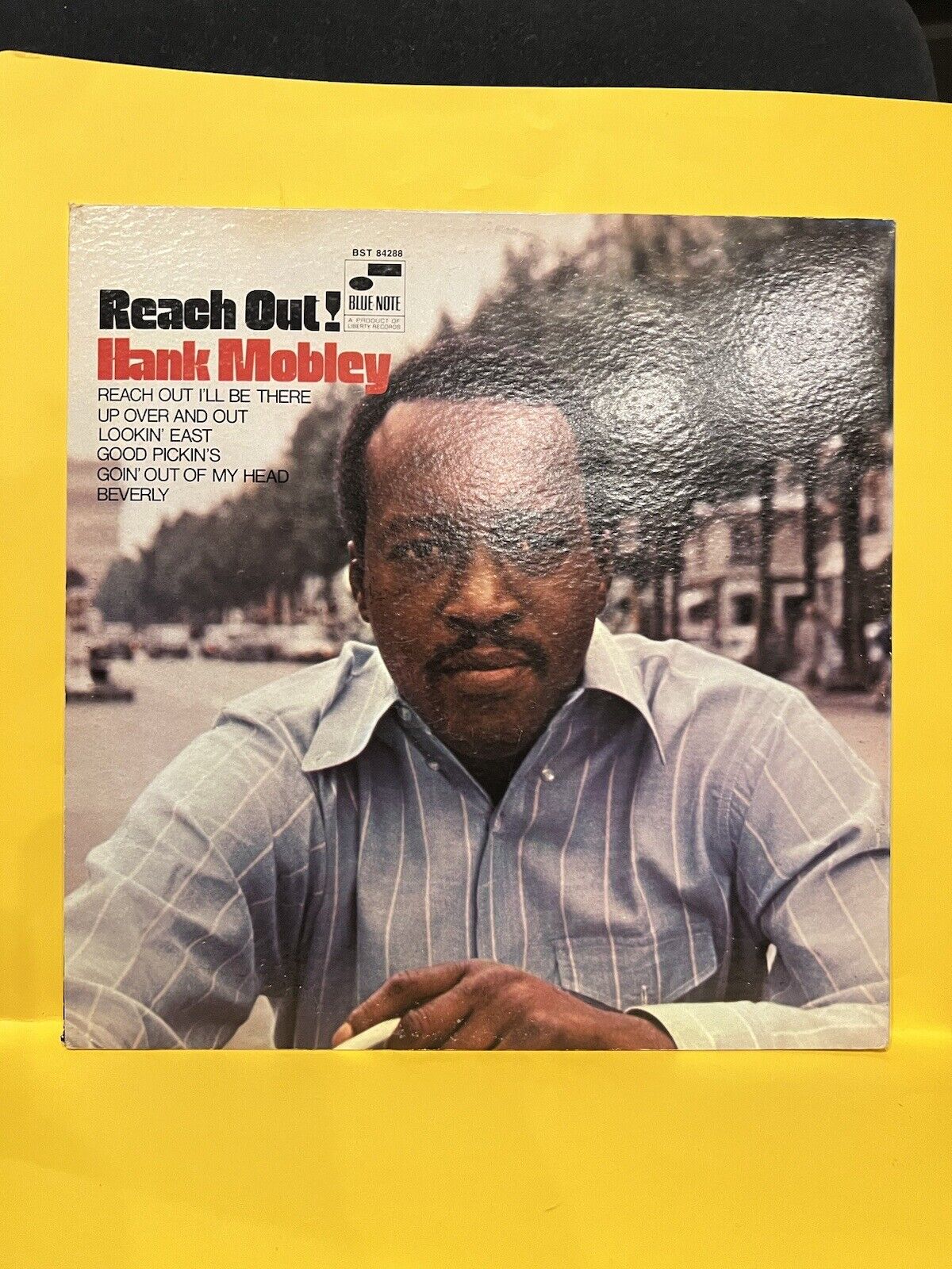 VG++ Vinyl Record LP Hank Mobley Reach Out BST 84288 Blue Note 1968 VG++ Vinyl Record LP Hank Mobley Reach Out BST 84288 Blue Note 1968