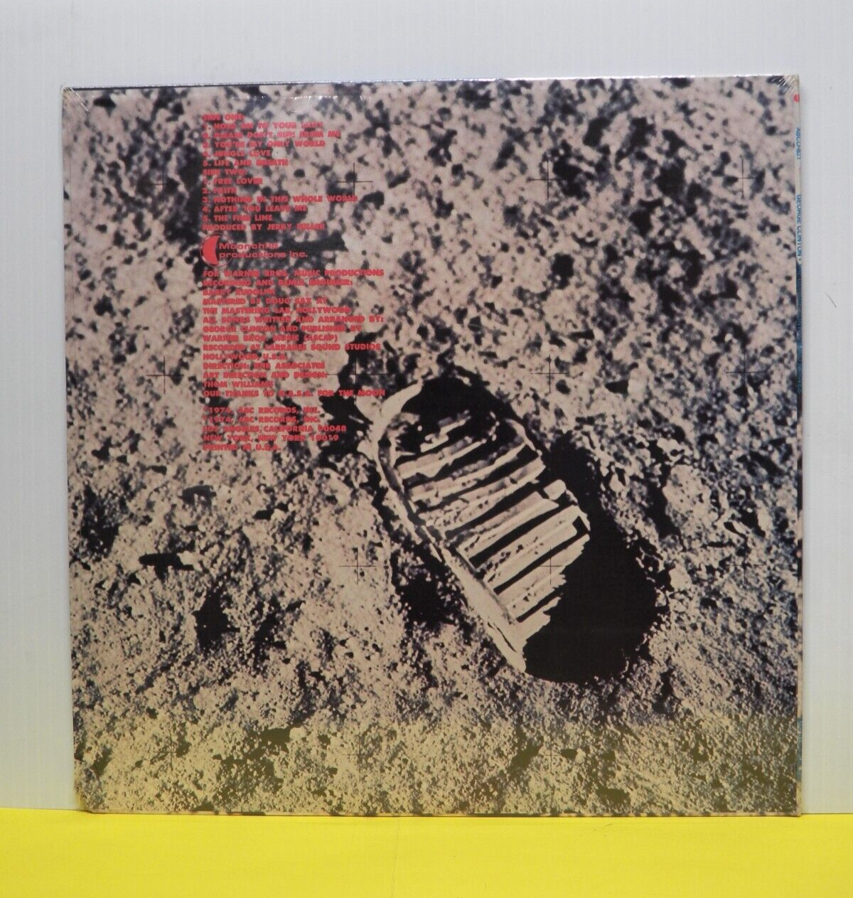 Sealed 12" LP George S. Clinton The George Clinton Band Arrives 1974 ABC Records Sealed 12" LP George S. Clinton The George Clinton Band Arrives 1974 ABC Records