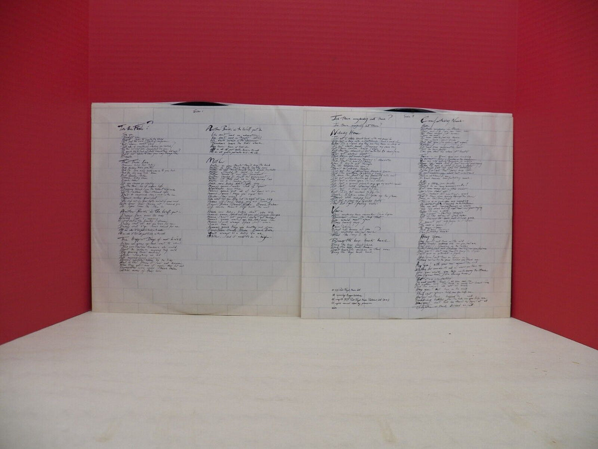12" 2xLP EX Pink Floyd The Wall 1979 Columbia PE2 36183 12" 2xLP EX Pink Floyd The Wall 1979 Columbia PE2 36183